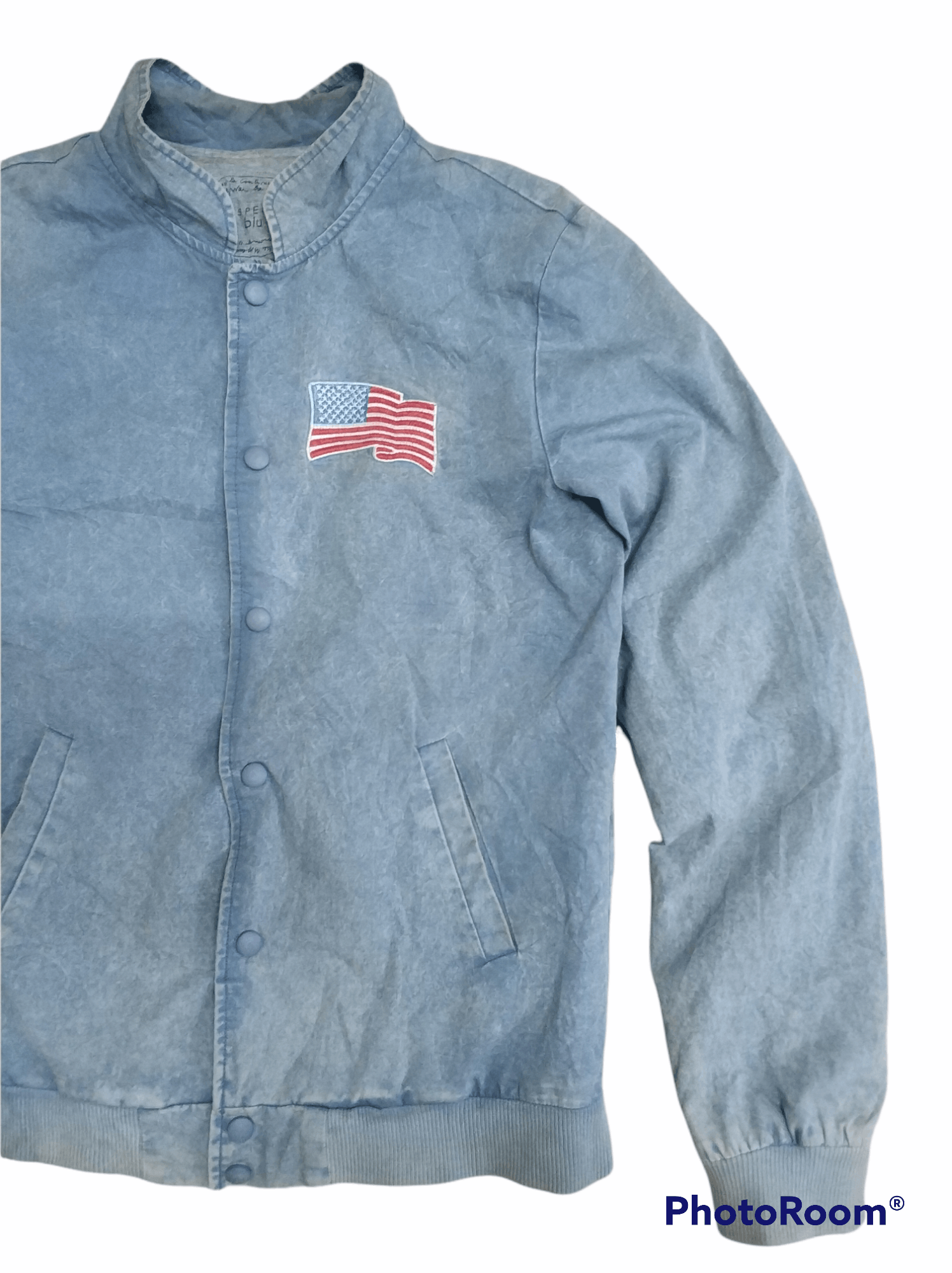 Aspesi 🔥Aspesi Blu Button Ups Distressed Denim Jacket Size US S / EU 44-46 / 1 - 4 Thumbnail