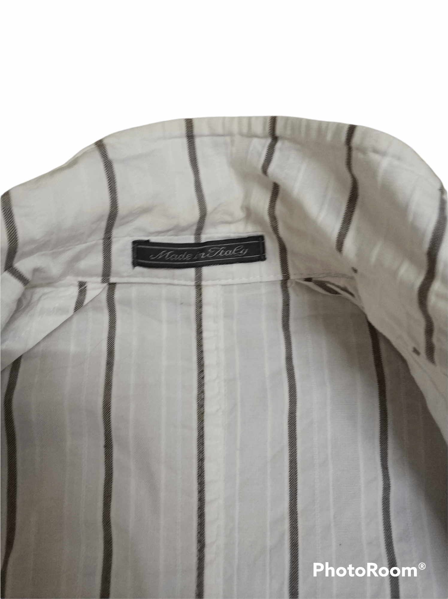 Salvatore Ferragamo 🔥White Vintage Salvatore Ferragamo Stripe Blazers Size 40S - 5 Thumbnail