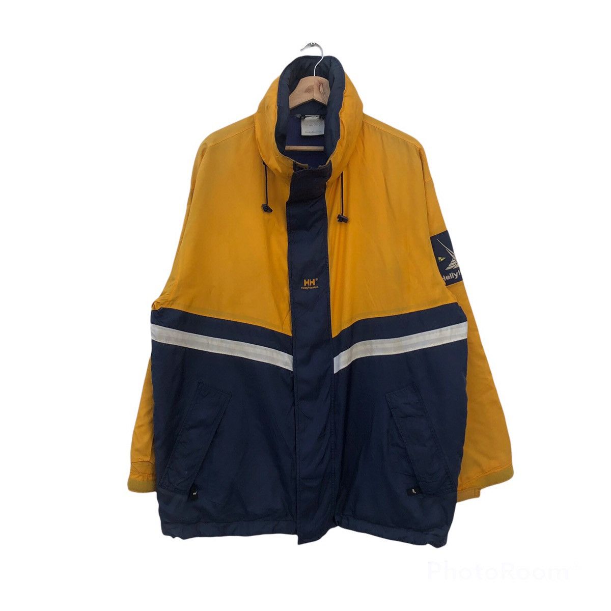 Helly Hansen RARE COMBINATION COLOUR HELLY HANSEN HOODIE WINDBREAKER Size US L / EU 52-54 / 3 - 1 Thumbnail