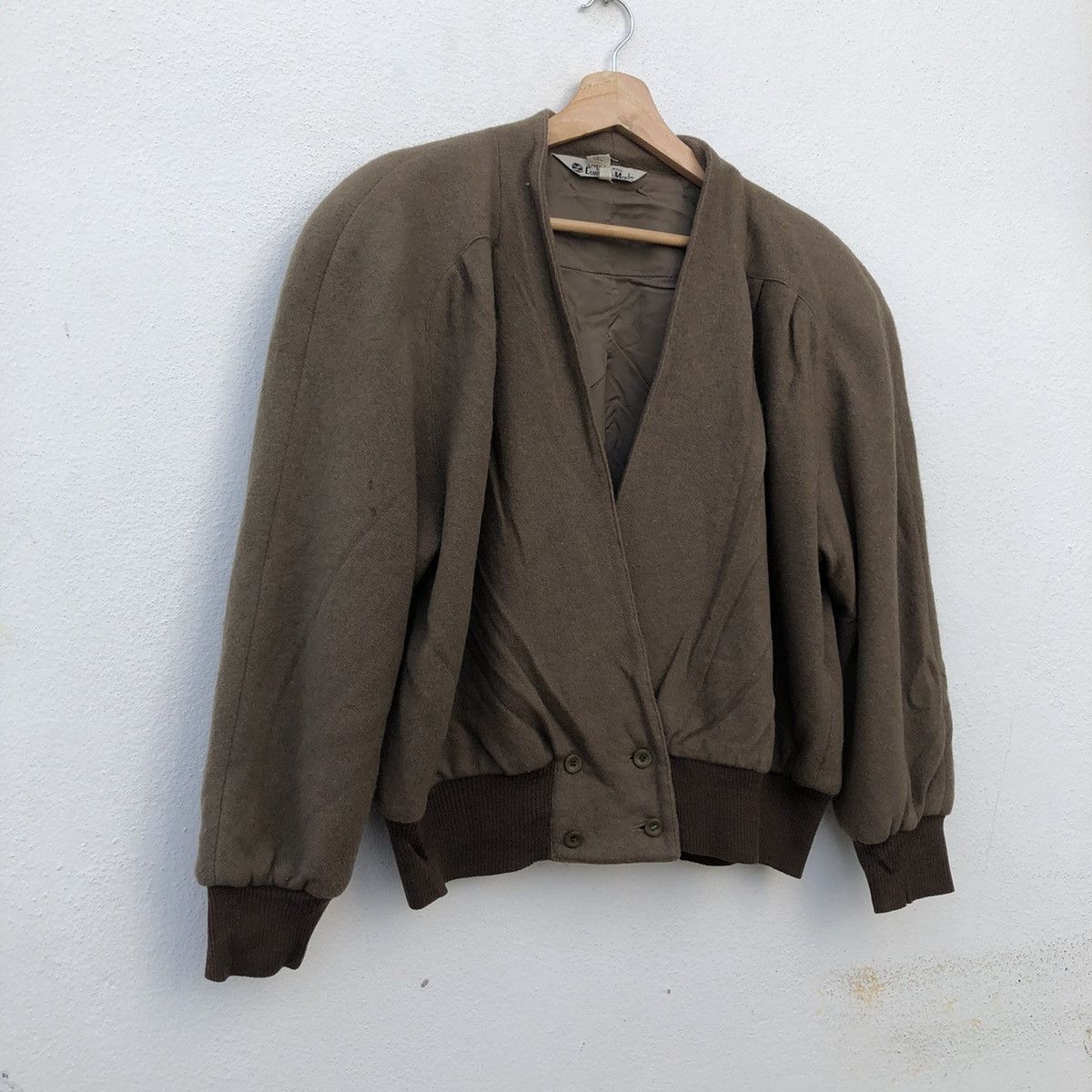Japanese Brand PRET A PORTER LUMIERE MODE BUTTON JACKET Size US M / EU 48-50 / 2 - 3 Thumbnail