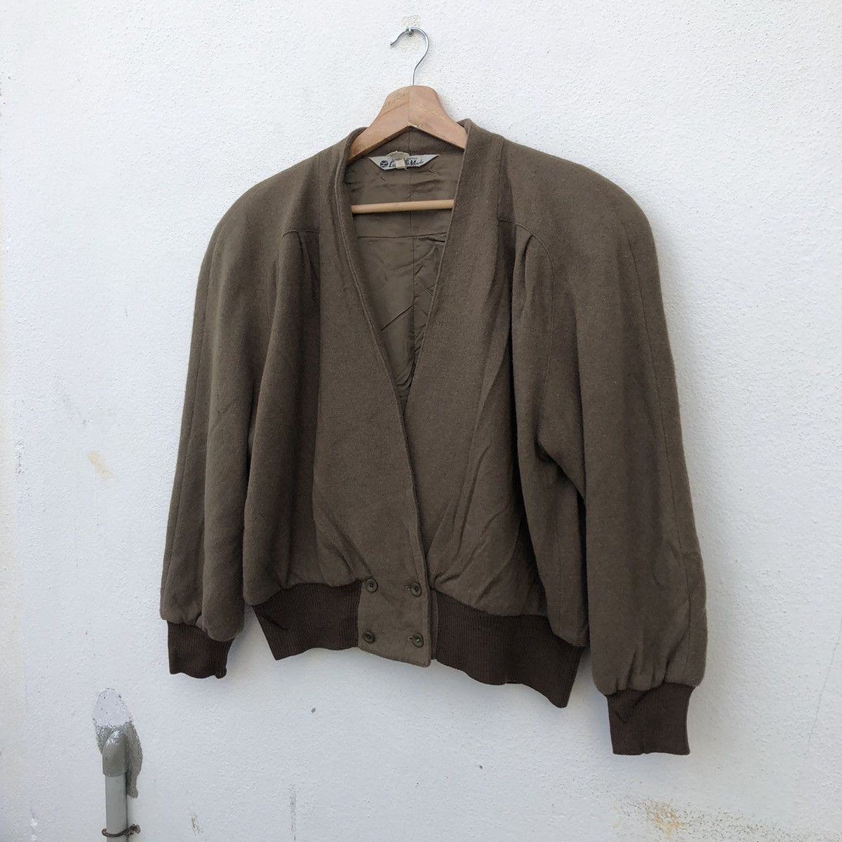 Japanese Brand PRET A PORTER LUMIERE MODE BUTTON JACKET Size US M / EU 48-50 / 2 - 2 Thumbnail