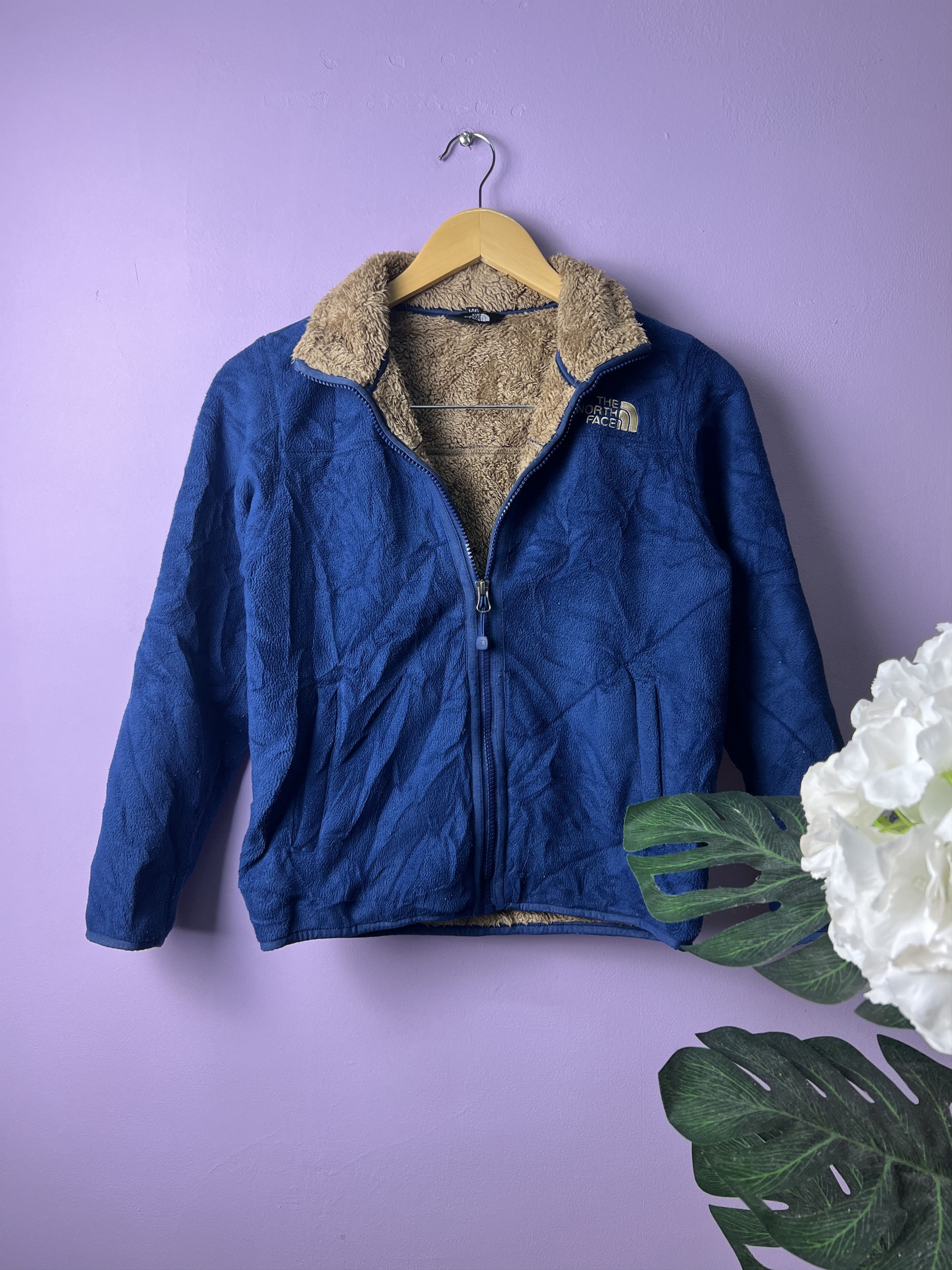 The North Face 🔥Vintage TNF Faux Fur Fleece Jackets Size S / US 4 / IT 40 - 1 Thumbnail