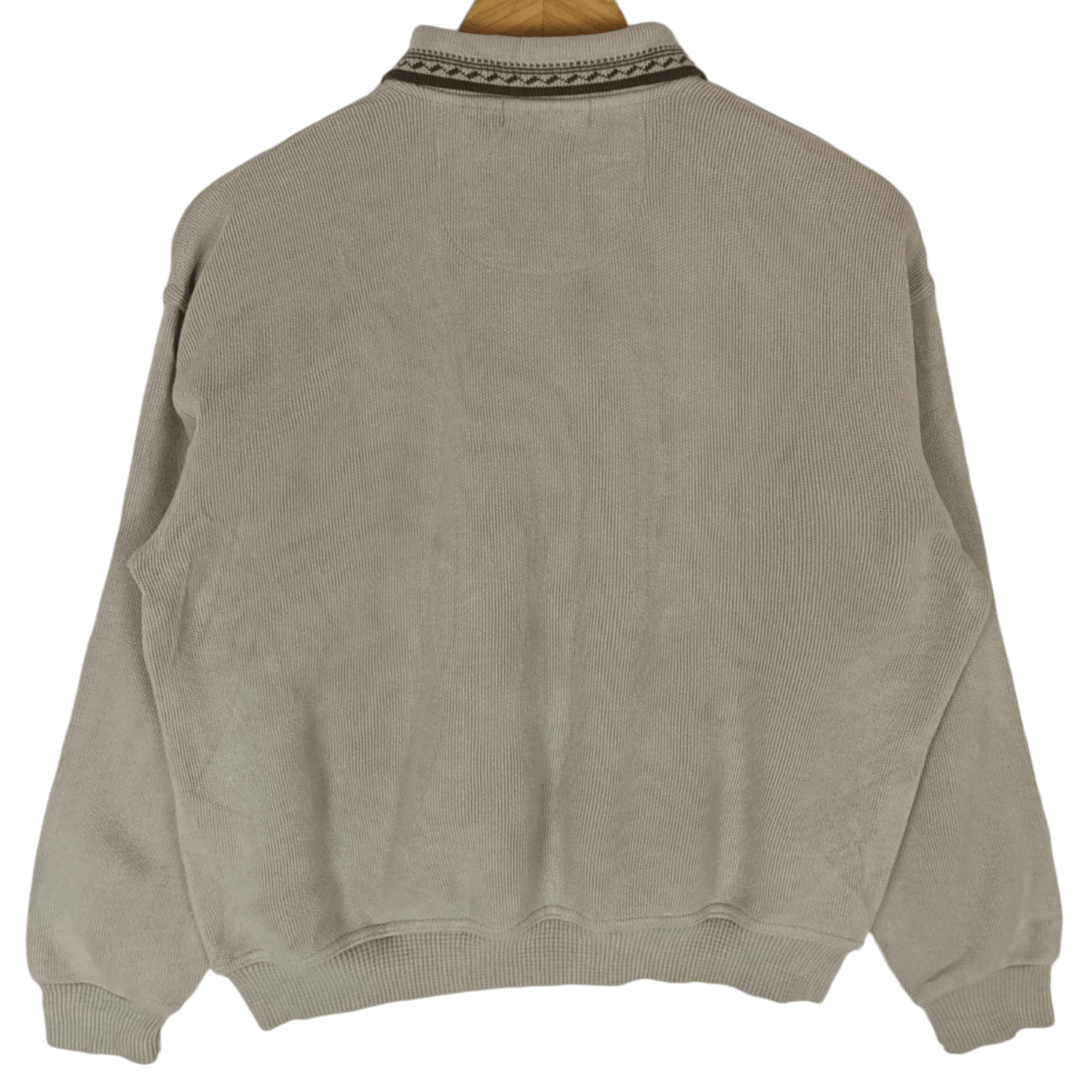 Japanese Brand BELL PARCIA Retro Style Polo Jumper Sweatshirt Size US S / EU 44-46 / 1 - 6 Thumbnail