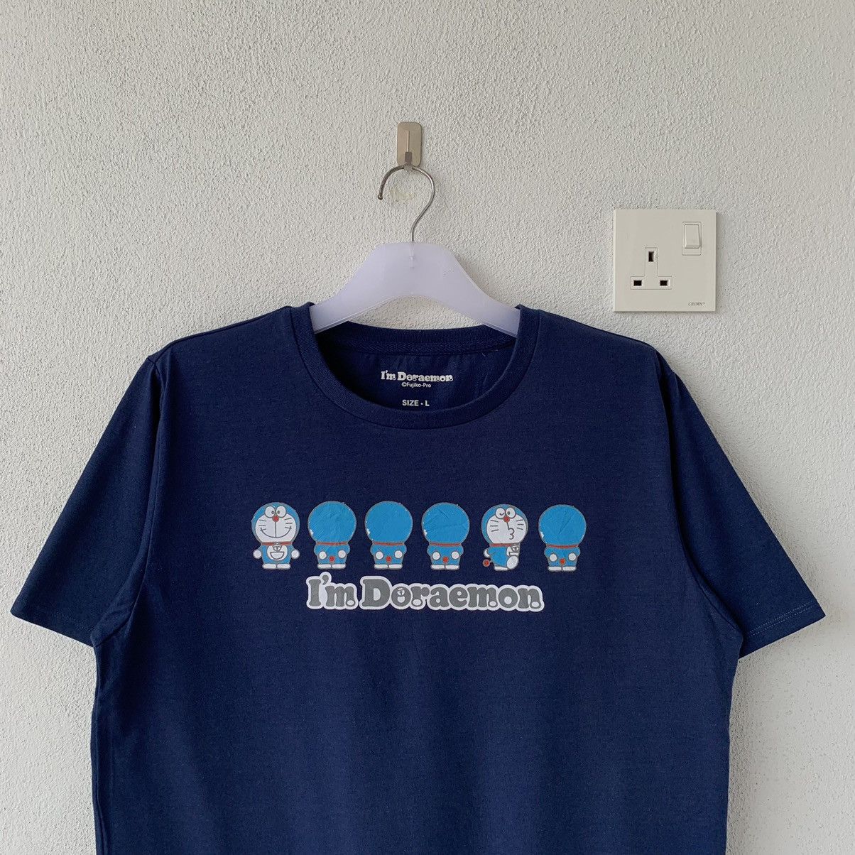 Japanese Brand DORAEMON t shirt spell out big design.. i’m doraemon Size US L / EU 52-54 / 3 - 2 Thumbnail