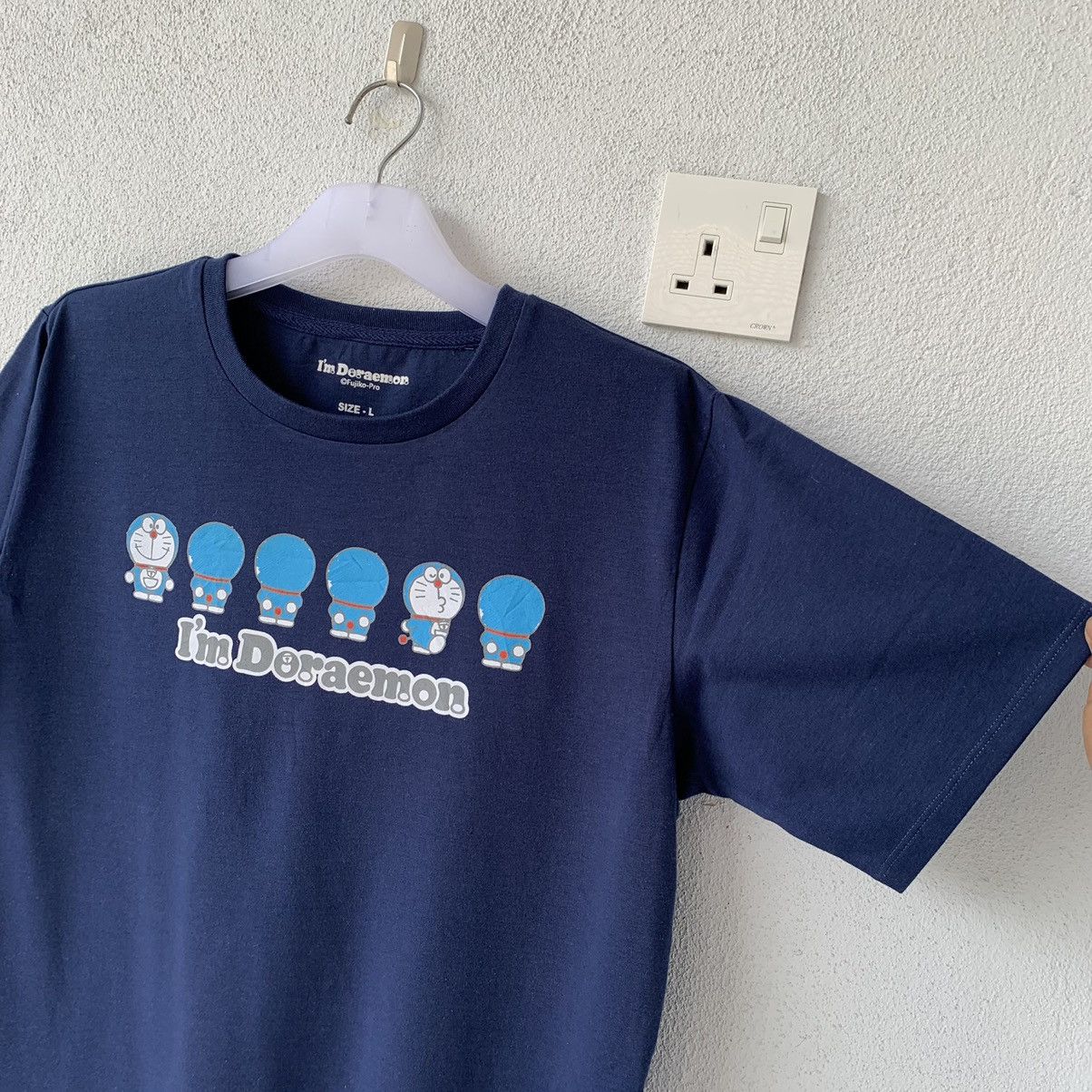 Japanese Brand DORAEMON t shirt spell out big design.. i’m doraemon Size US L / EU 52-54 / 3 - 6 Thumbnail