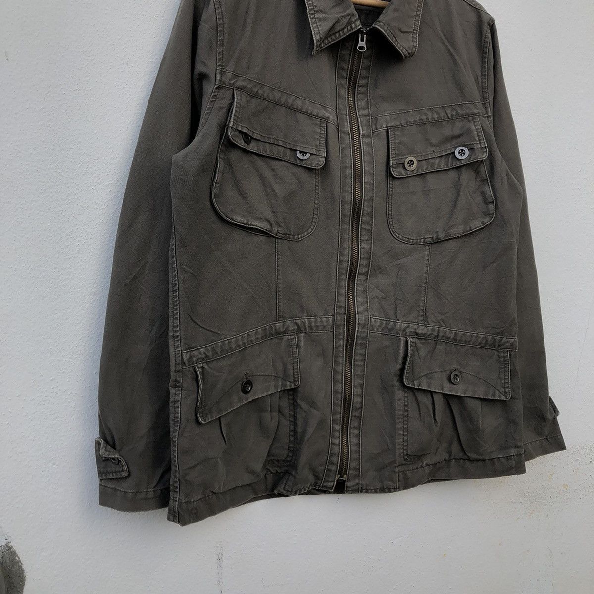 Japanese Brand HIKORY CHORE JACKET MULTI POCKET MILITARY COLLECTION ICCA Size US M / EU 48-50 / 2 - 3 Thumbnail