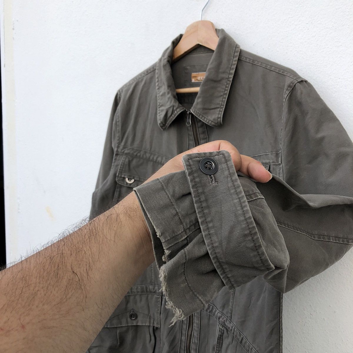 Japanese Brand HIKORY CHORE JACKET MULTI POCKET MILITARY COLLECTION ICCA Size US M / EU 48-50 / 2 - 6 Thumbnail