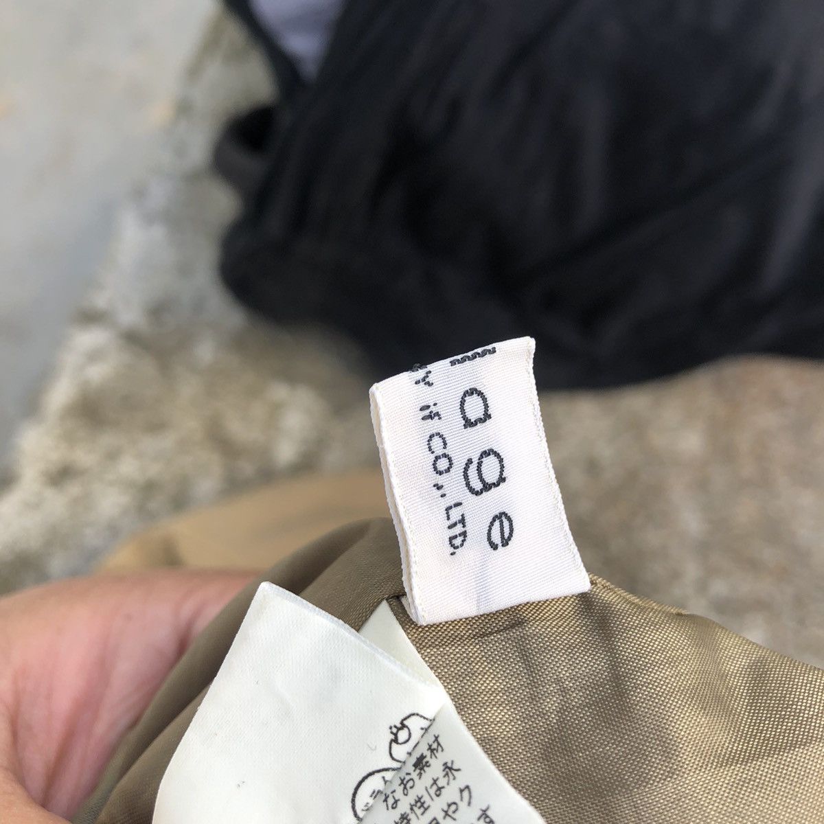 Japanese Brand CROPPED PANTS COULAGE INSPIRED BY YOHJI YAMAMOTO DESIGN Size US 32 / EU 48 - 10 Thumbnail