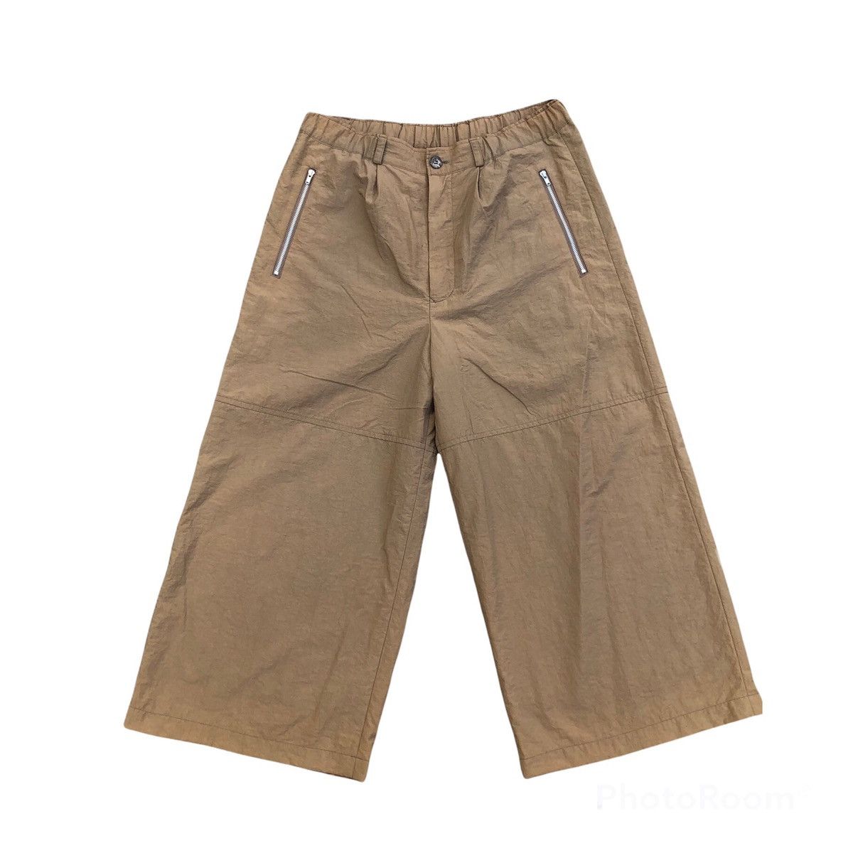 Japanese Brand CROPPED PANTS COULAGE INSPIRED BY YOHJI YAMAMOTO DESIGN Size US 32 / EU 48 - 1 Thumbnail
