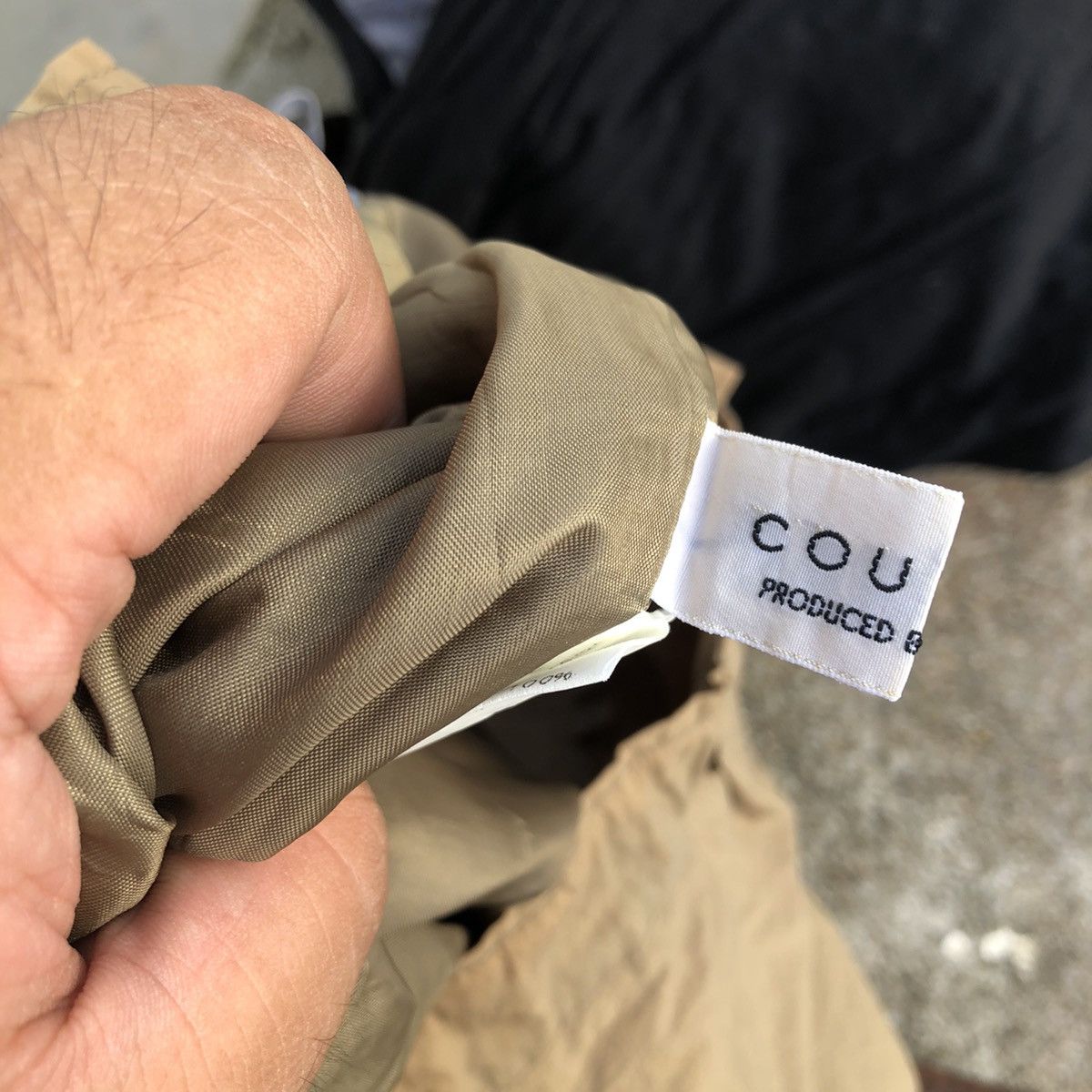 Japanese Brand CROPPED PANTS COULAGE INSPIRED BY YOHJI YAMAMOTO DESIGN Size US 32 / EU 48 - 9 Thumbnail