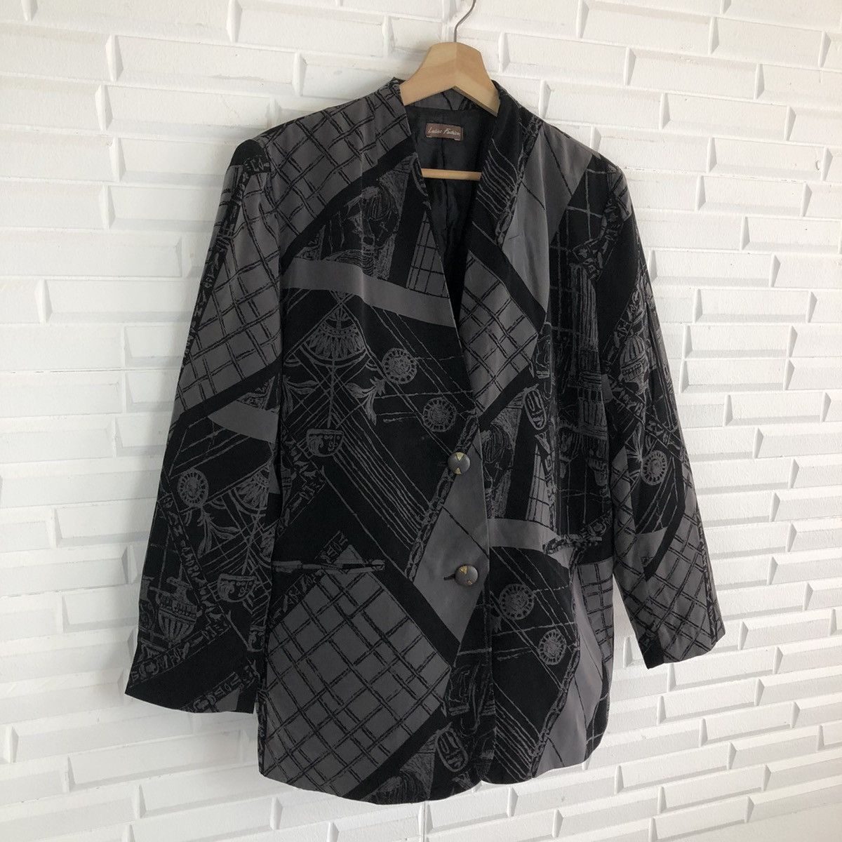 Japanese Brand HERMES ITALY INSPIRED JACKET JAPANESE BRAND FULL PRINT Size US M / EU 48-50 / 2 - 2 Thumbnail