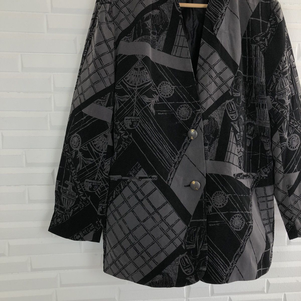 Japanese Brand HERMES ITALY INSPIRED JACKET JAPANESE BRAND FULL PRINT Size US M / EU 48-50 / 2 - 4 Thumbnail