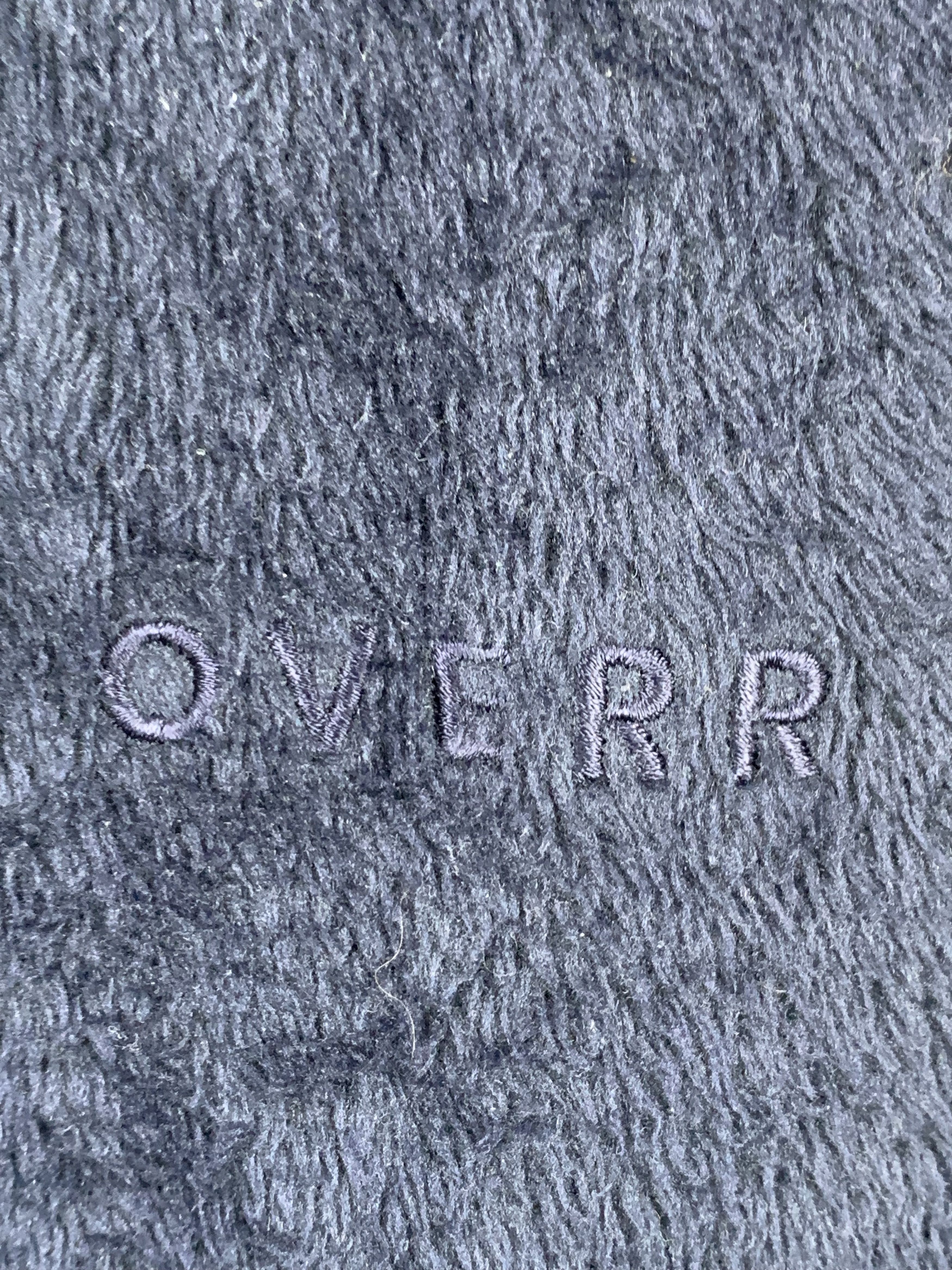 Japanese Brand Vintage OVERR Fleece Half Zipper Sweater J0264 Size US XL / EU 56 / 4 - 8 Thumbnail