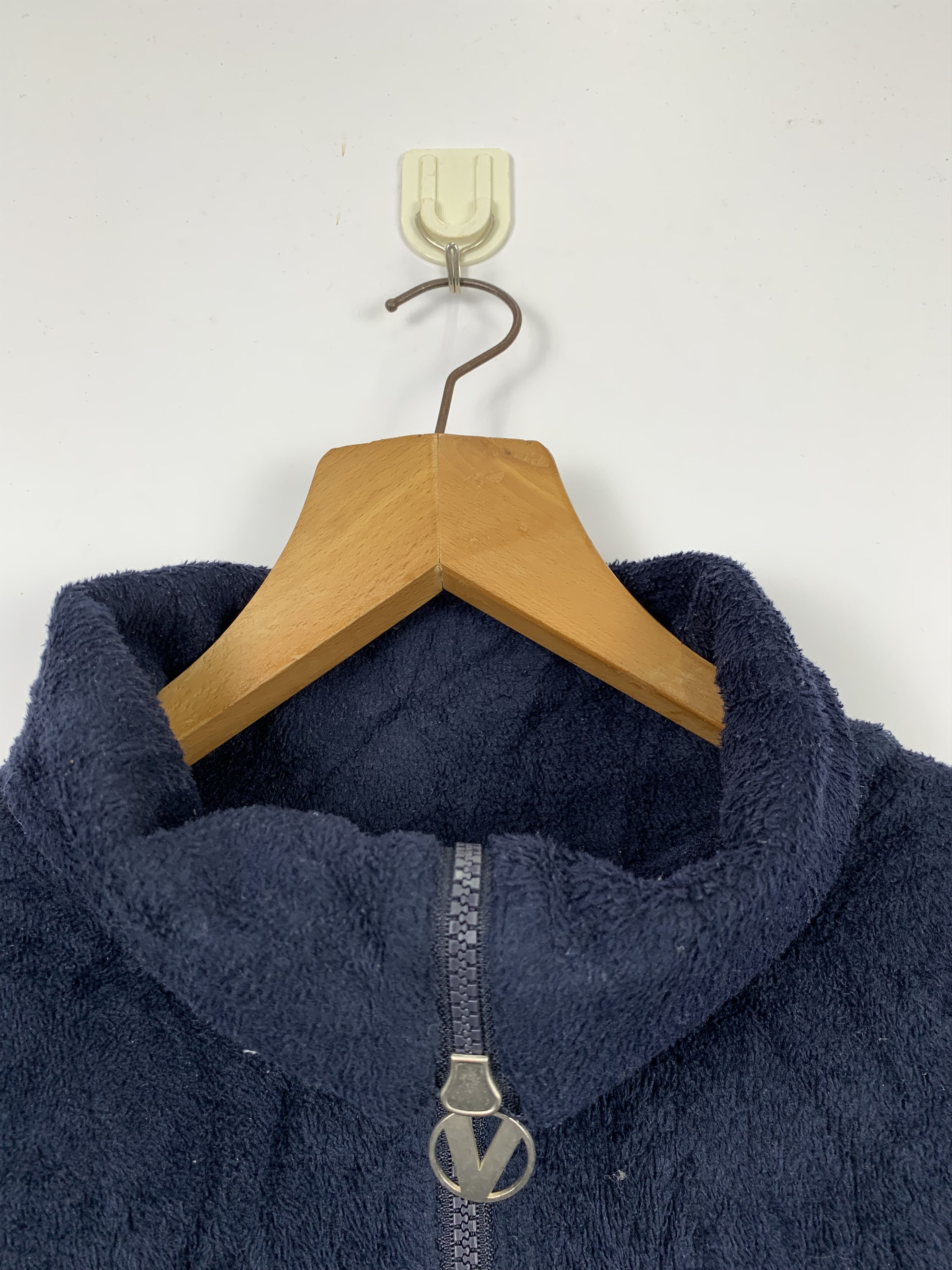 Japanese Brand Vintage OVERR Fleece Half Zipper Sweater J0264 Size US XL / EU 56 / 4 - 6 Thumbnail