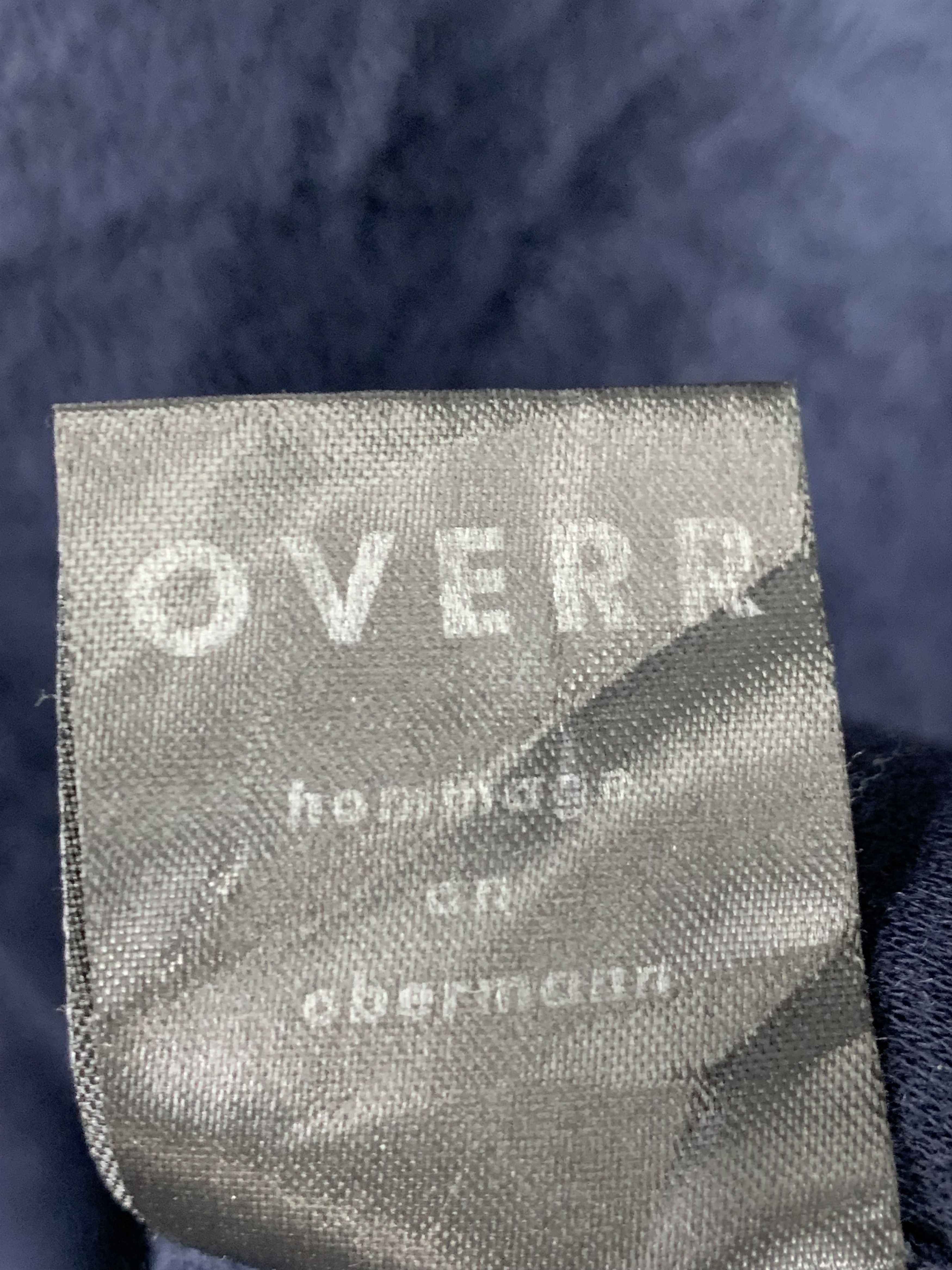 Japanese Brand Vintage OVERR Fleece Half Zipper Sweater J0264 Size US XL / EU 56 / 4 - 12 Thumbnail