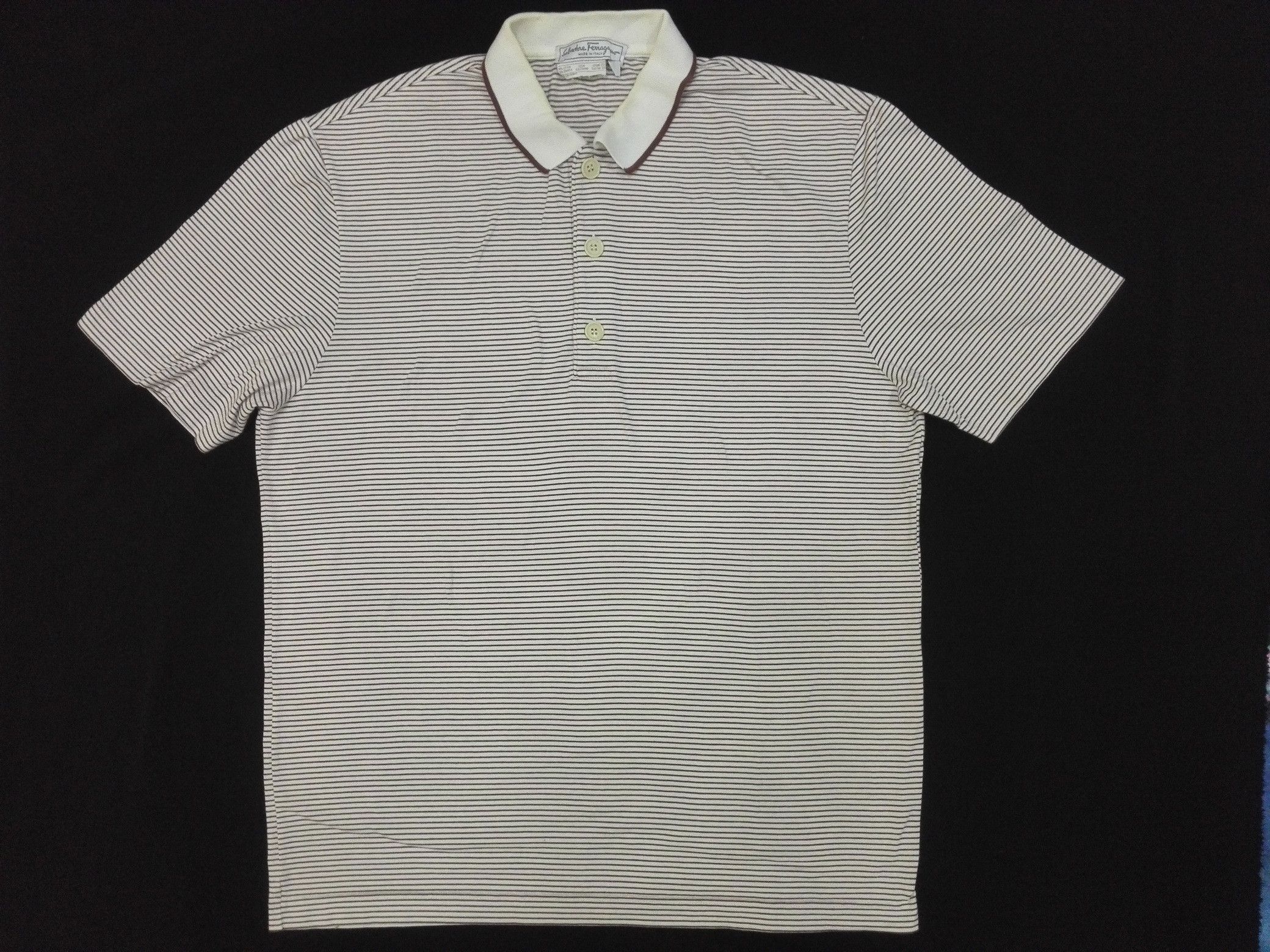 Salvatore Ferragamo SALVATORE FERRAGAMO ITALY KNITTED JUMPER STRETCHABLE Size US L / EU 52-54 / 3 - 1 Thumbnail