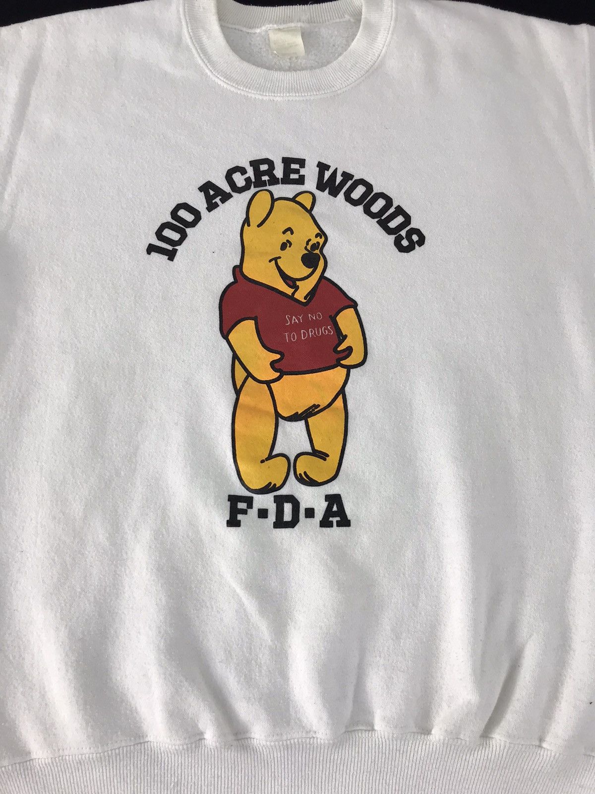 Cartoon Network × Disney × Vintage Vintage Winnie The Pooh 100 Acre Woods FDA K113j Size US S / EU 44-46 / 1 - 1 Thumbnail