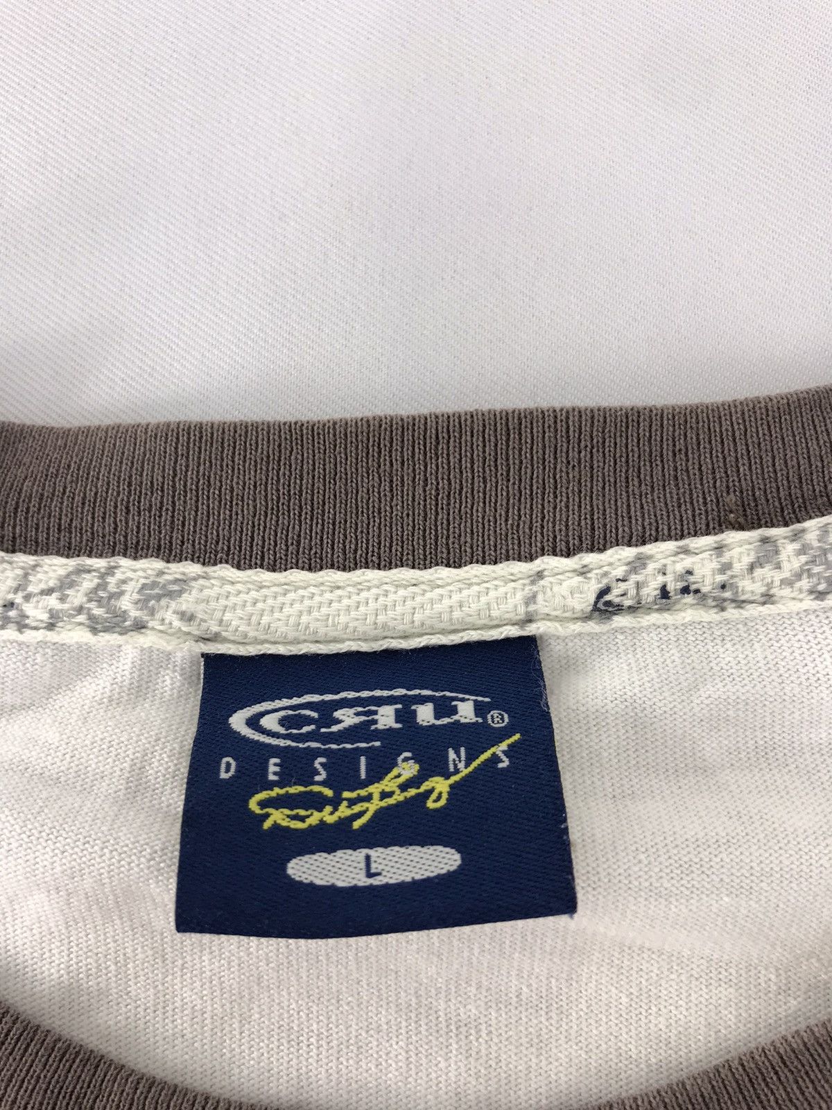 Japanese Brand × Vintage Cru Riders Utilities Design Raglan Long Sleeve Tee Size US M / EU 48-50 / 2 - 4 Thumbnail