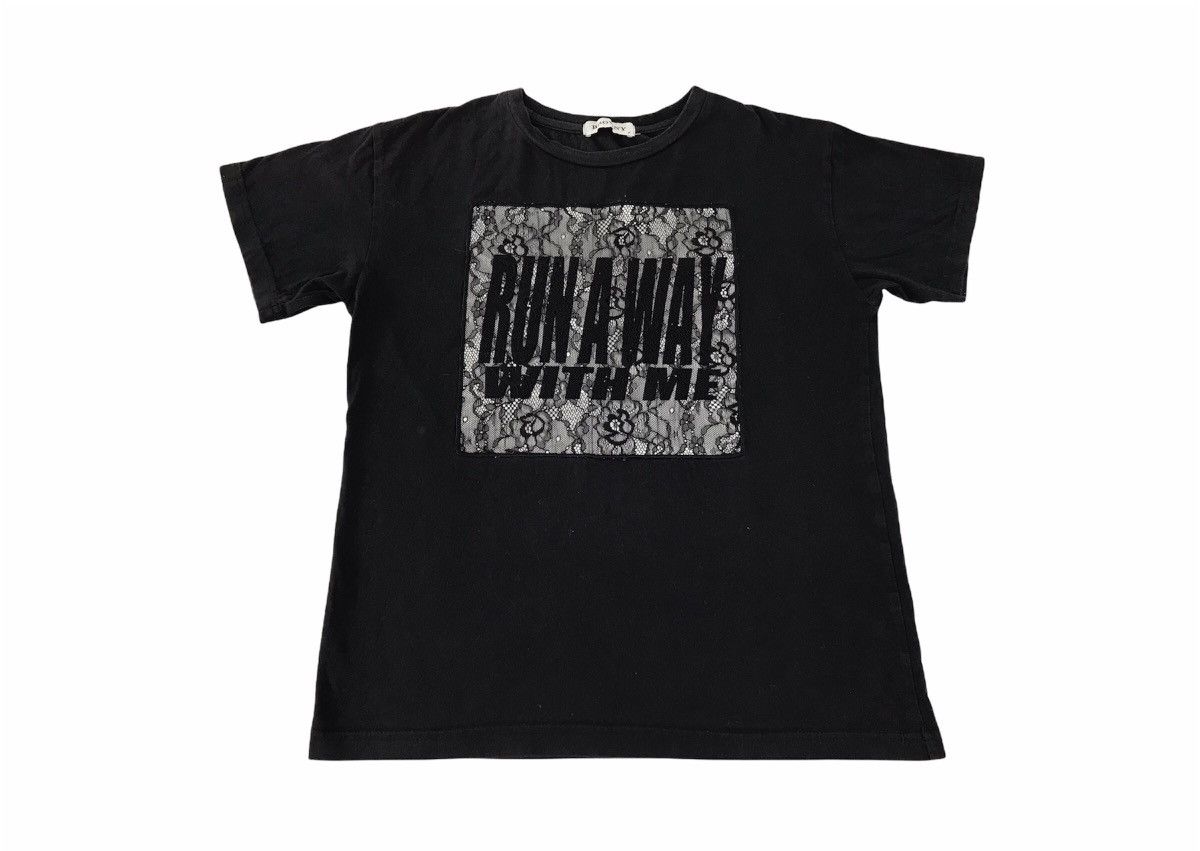 Japanese Brand × Vintage Browny Run A Away With Me Floral Art Unisex Tee K092j Size US S / EU 44-46 / 1 - 1 Thumbnail