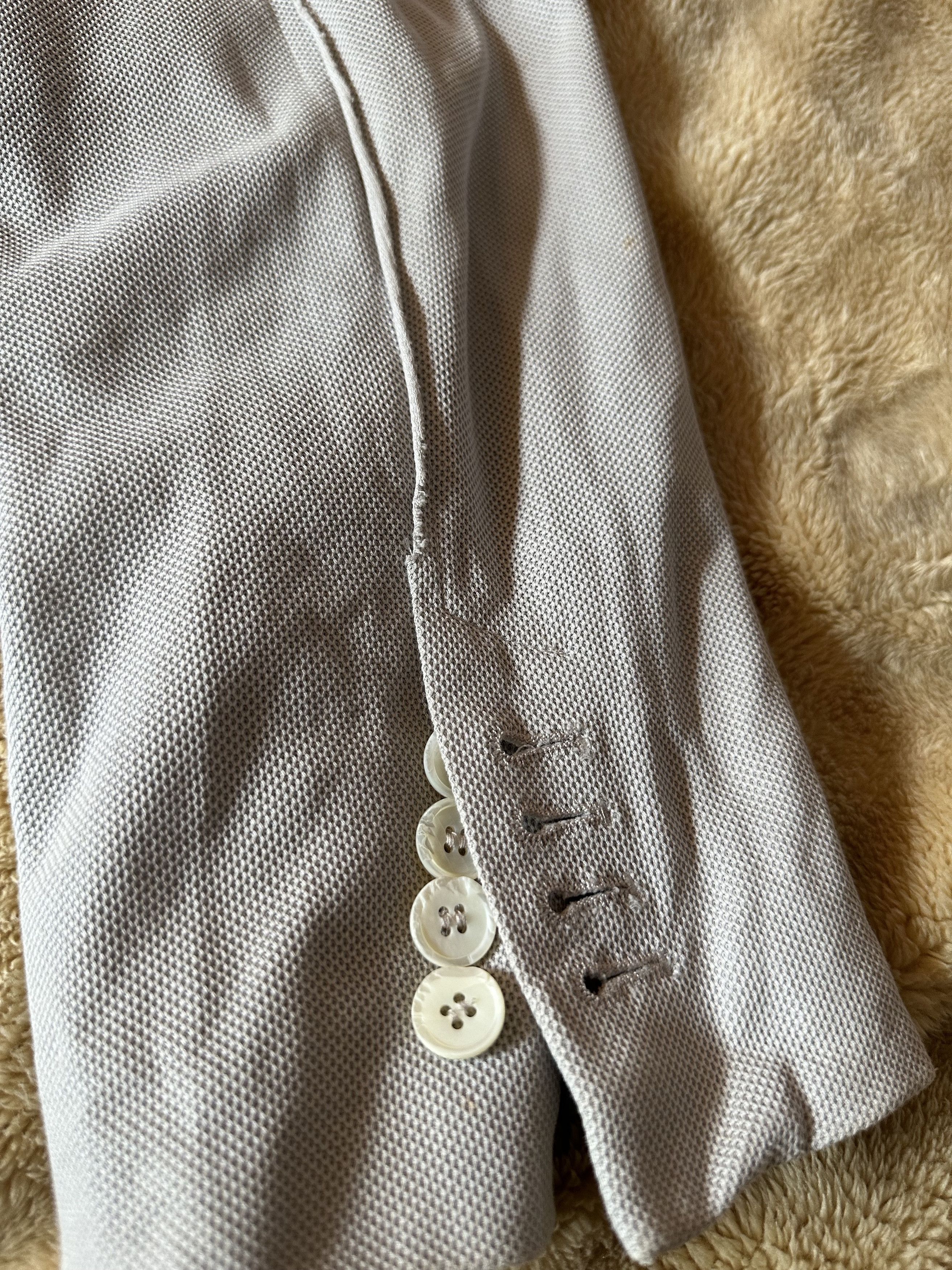 Lanvin Grey Blazer Runway Detailed Stitching