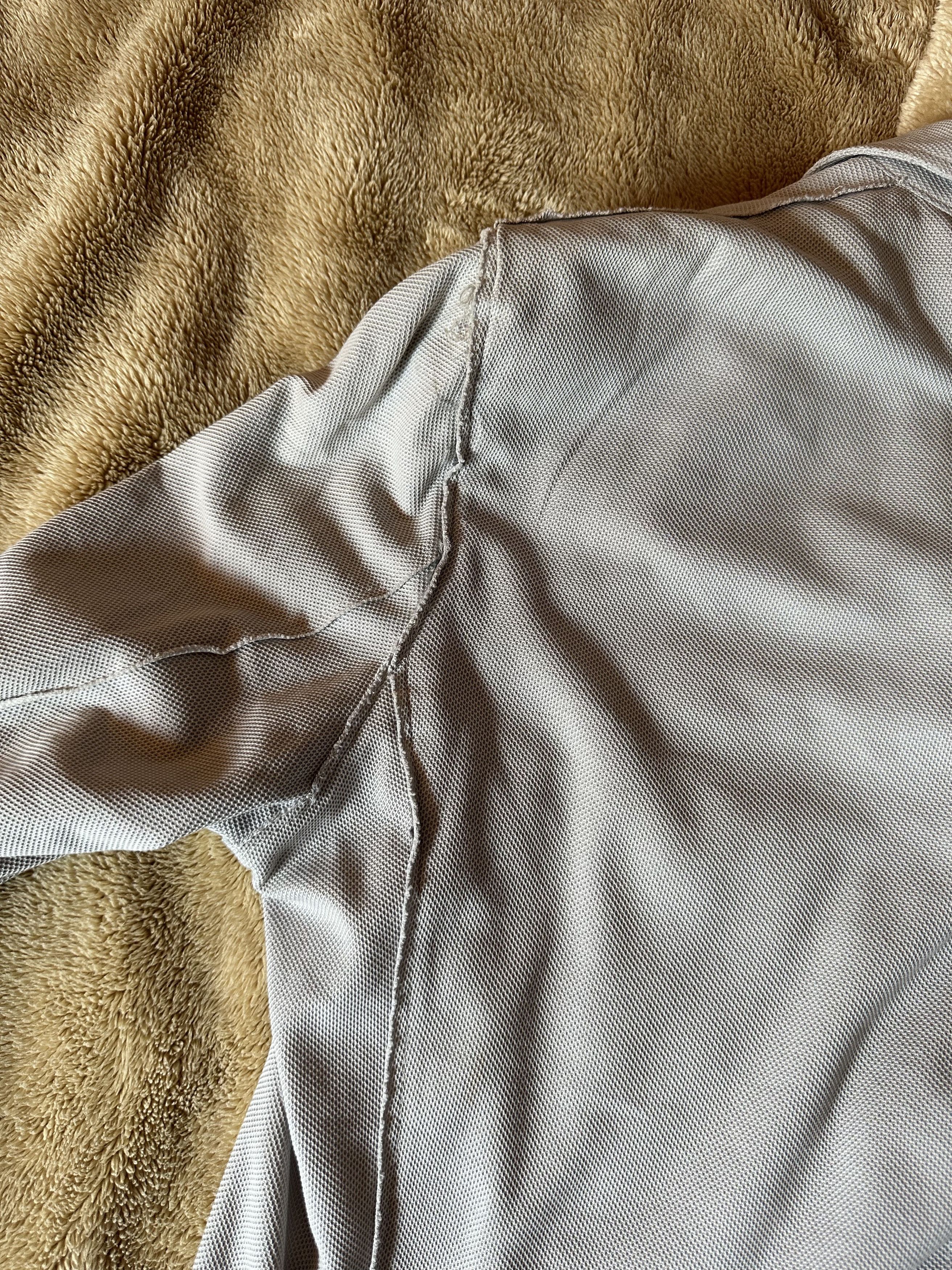 Lanvin Grey Blazer Runway Detailed Stitching