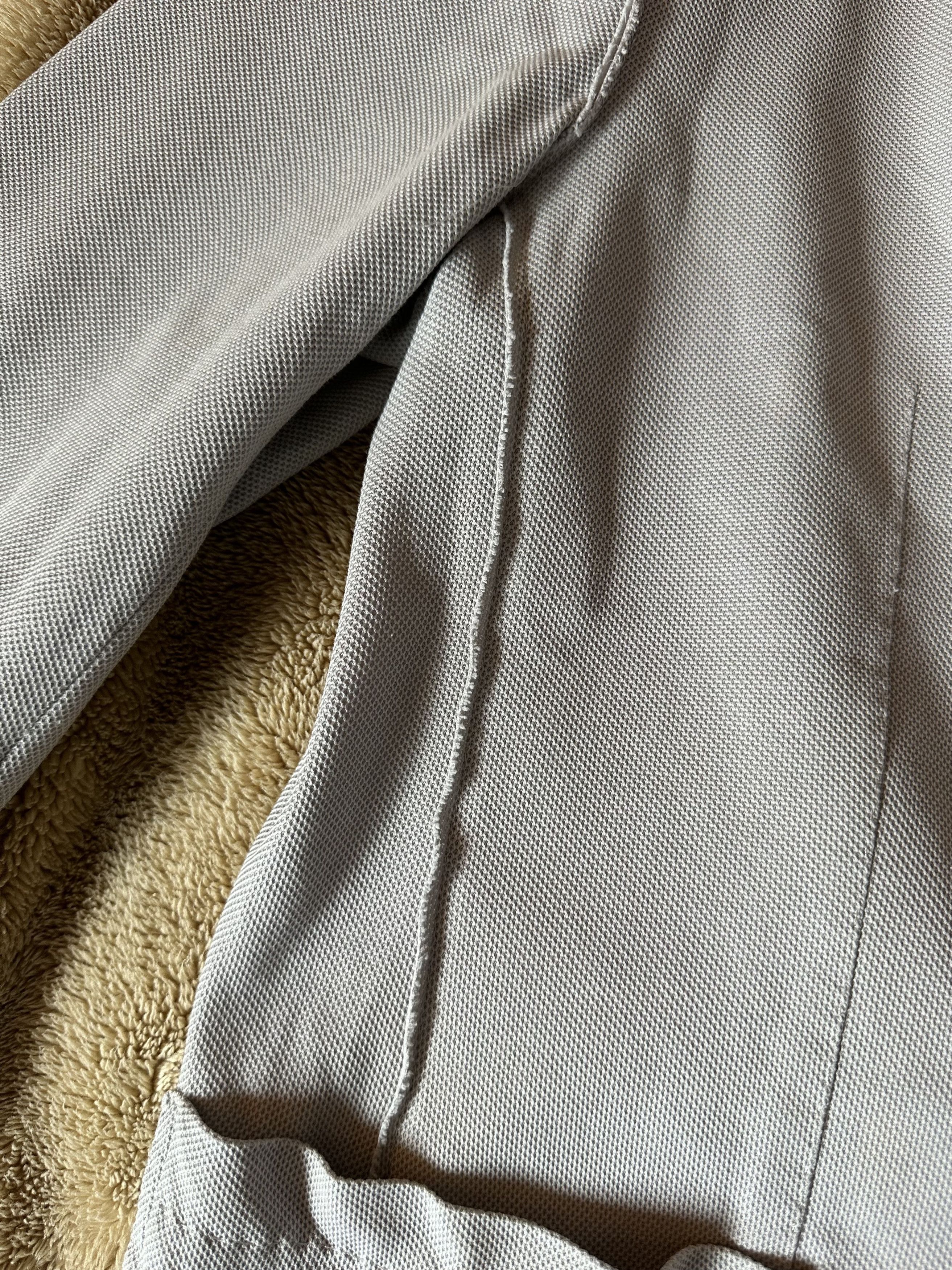Lanvin Grey Blazer Runway Detailed Stitching