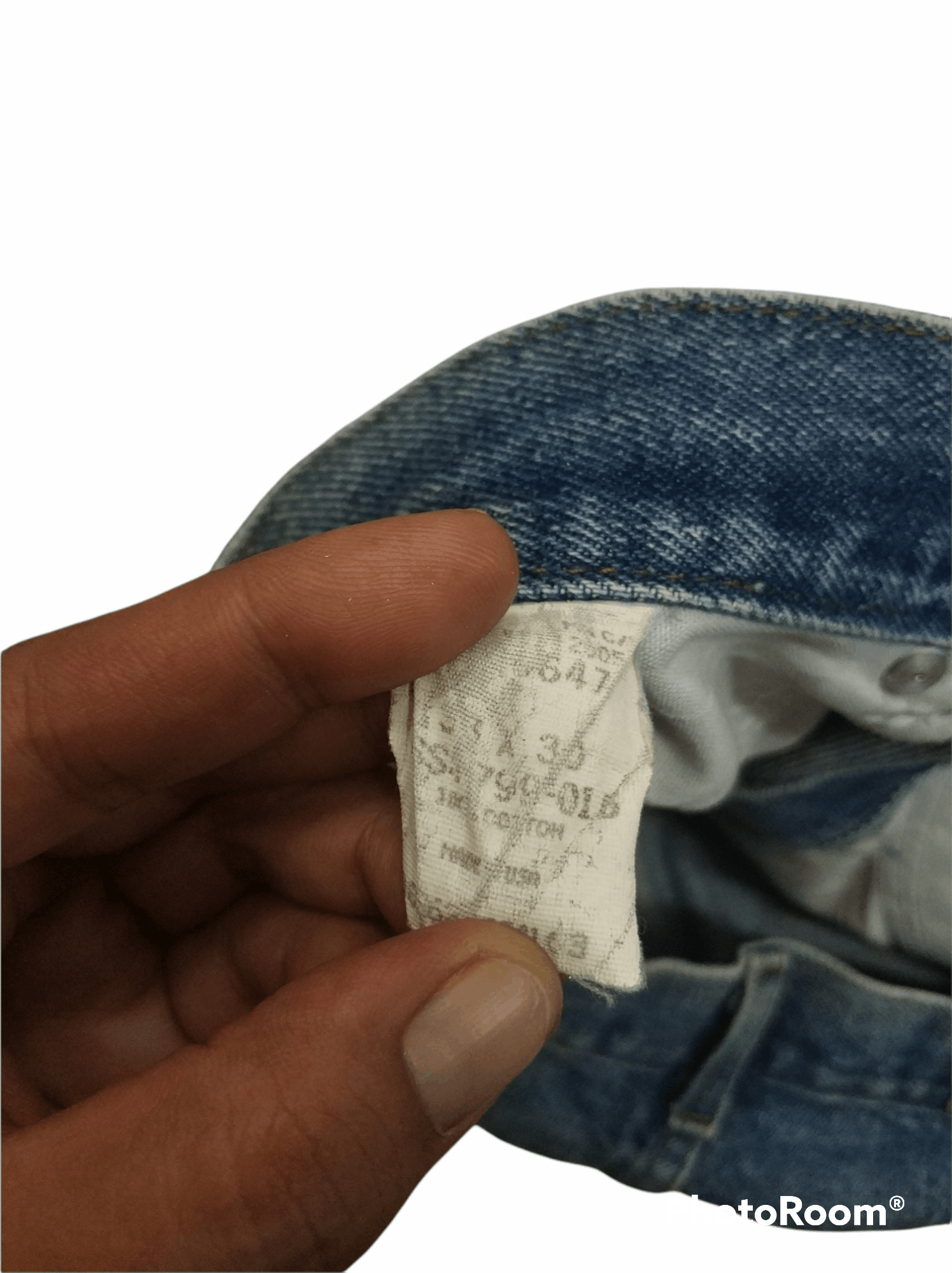 L.L. Bean 🔥Vintage Distressed Denim LL Bean Size US 33 - 7 Thumbnail