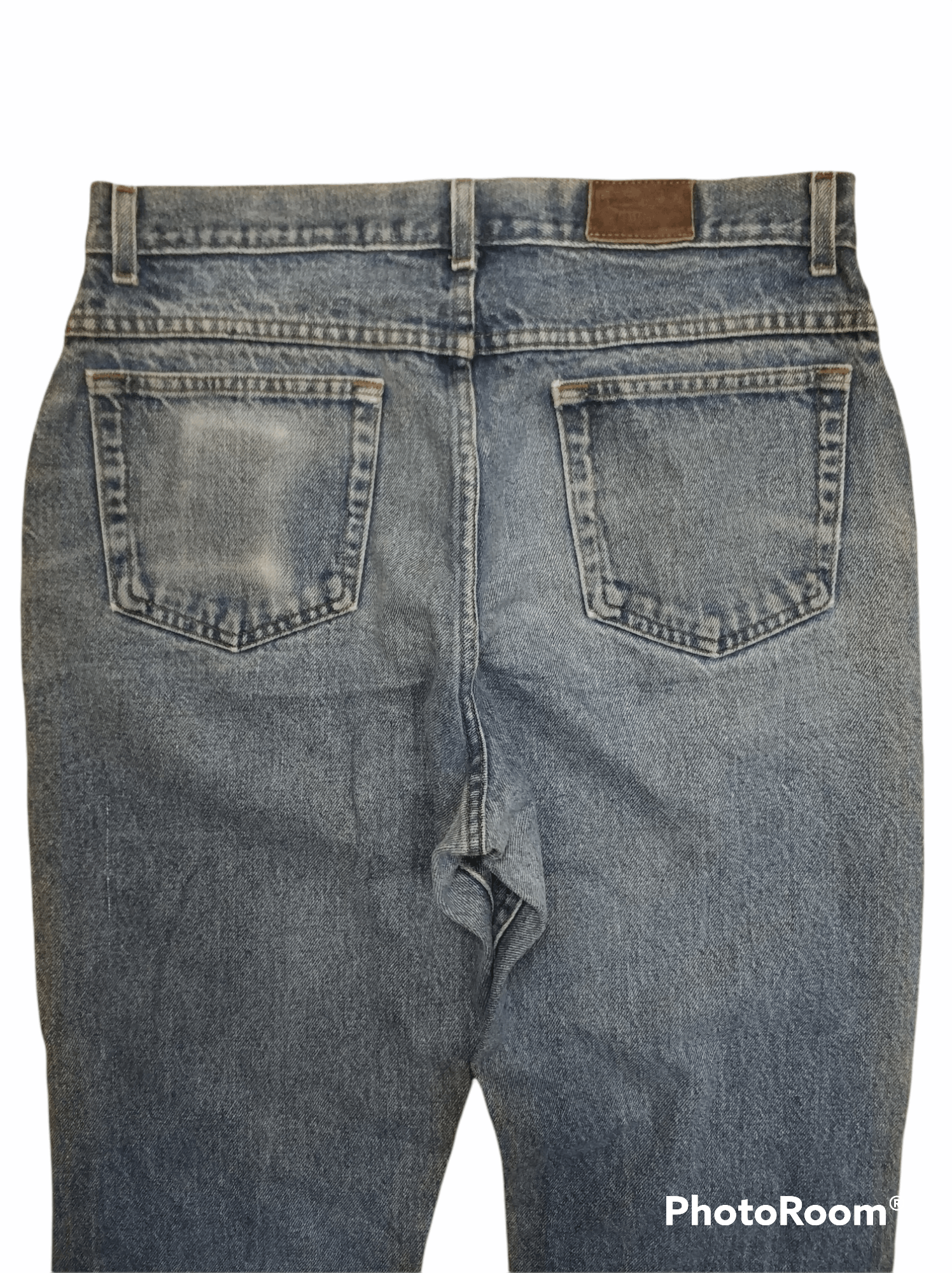 L.L. Bean 🔥Vintage Distressed Denim LL Bean Size US 33 - 3 Thumbnail