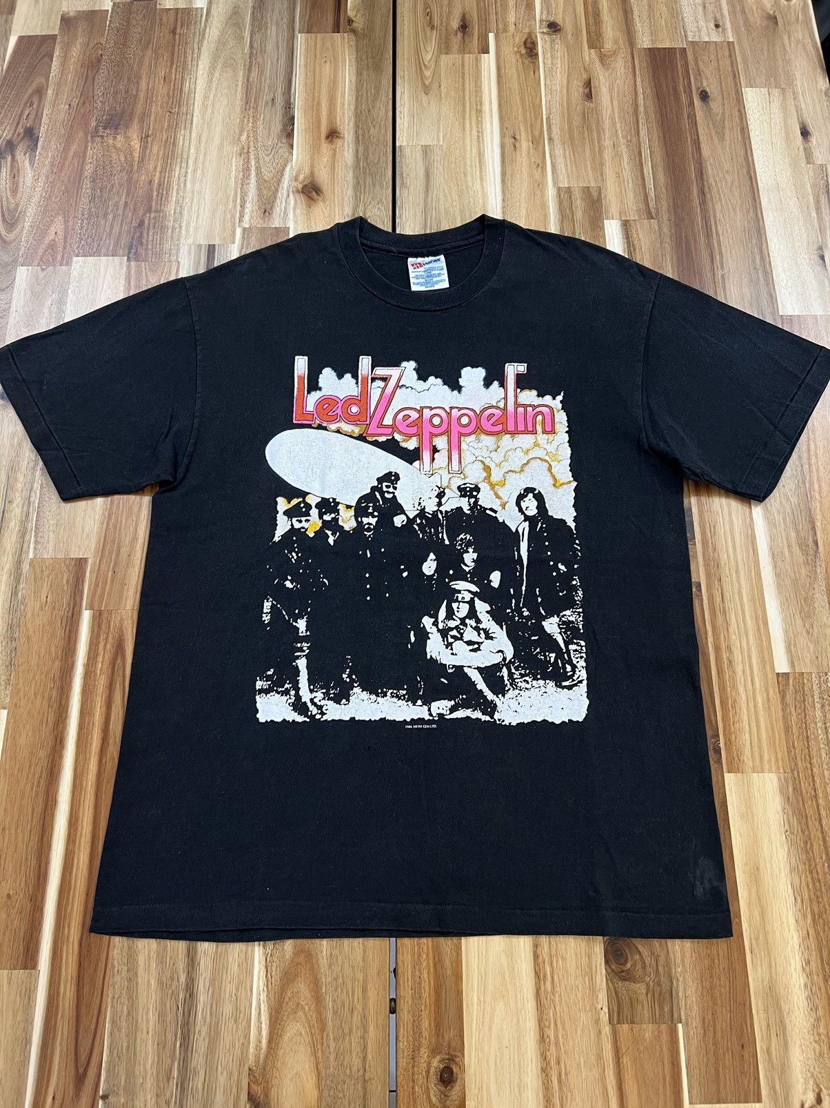 Band Tees Vintage 80’s Led Zeppelin Band Tee Shirts Size US L / EU 52-54 / 3 - 1 Thumbnail
