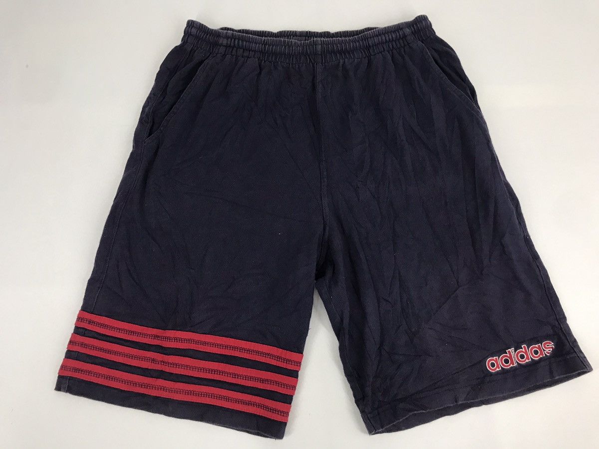 image of Adidas Short Pant Sportswear Athletic Stretchable Waist in Black, Men's (Size 30)