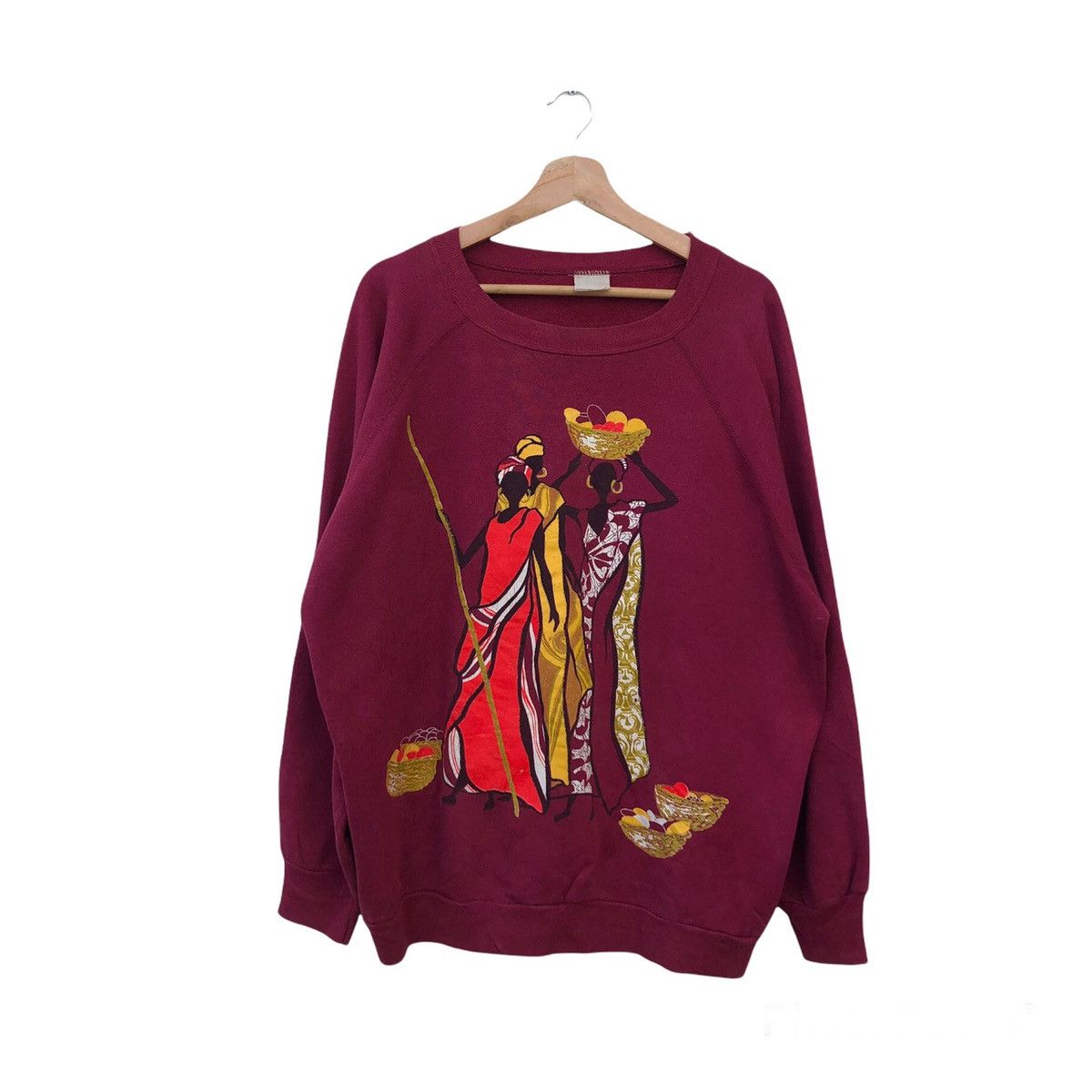 Japanese Brand VINTAGE SWEATSHIRT BIG LOGO RARE DESIGN Size US L / EU 52-54 / 3 - 1 Thumbnail