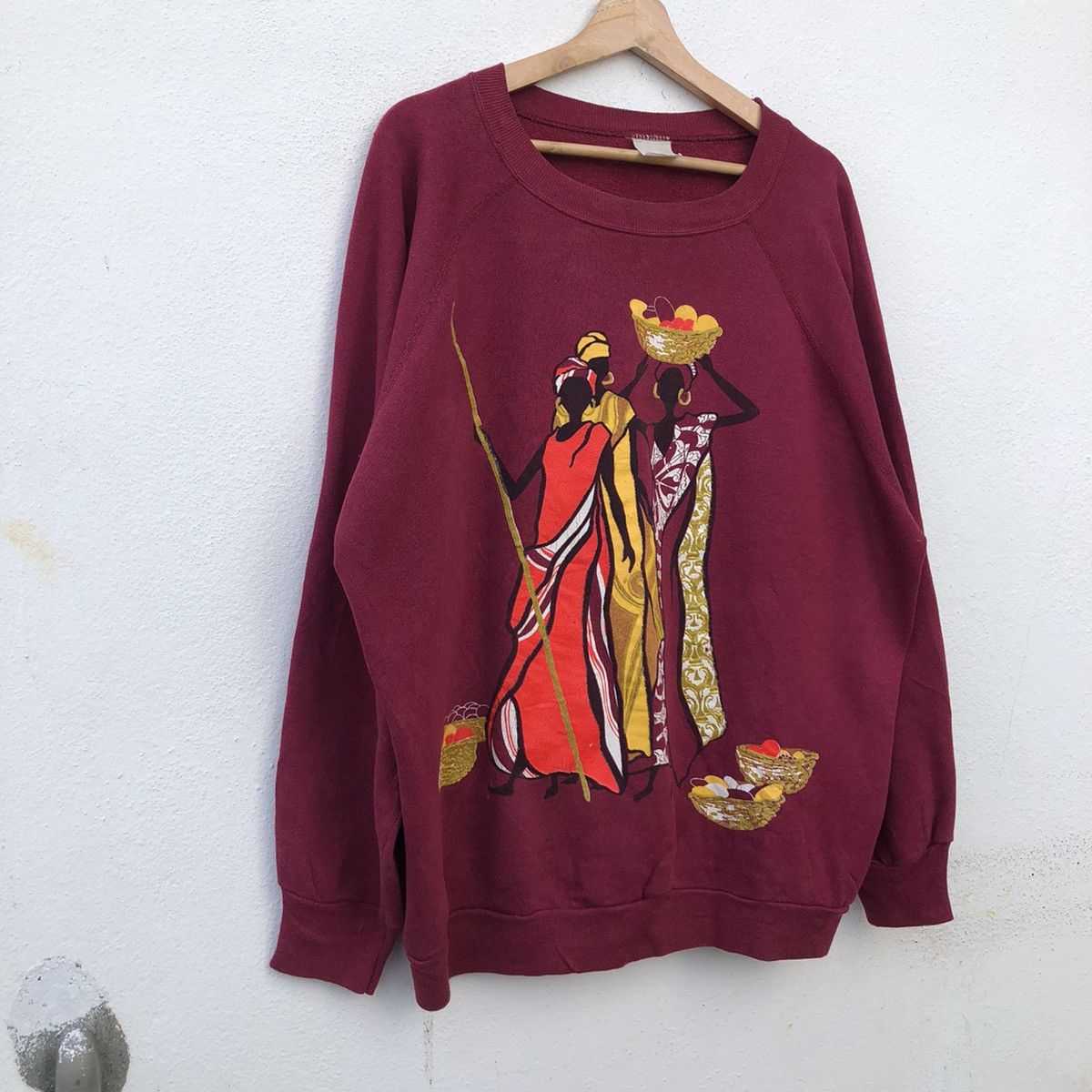Japanese Brand VINTAGE SWEATSHIRT BIG LOGO RARE DESIGN Size US L / EU 52-54 / 3 - 3 Thumbnail
