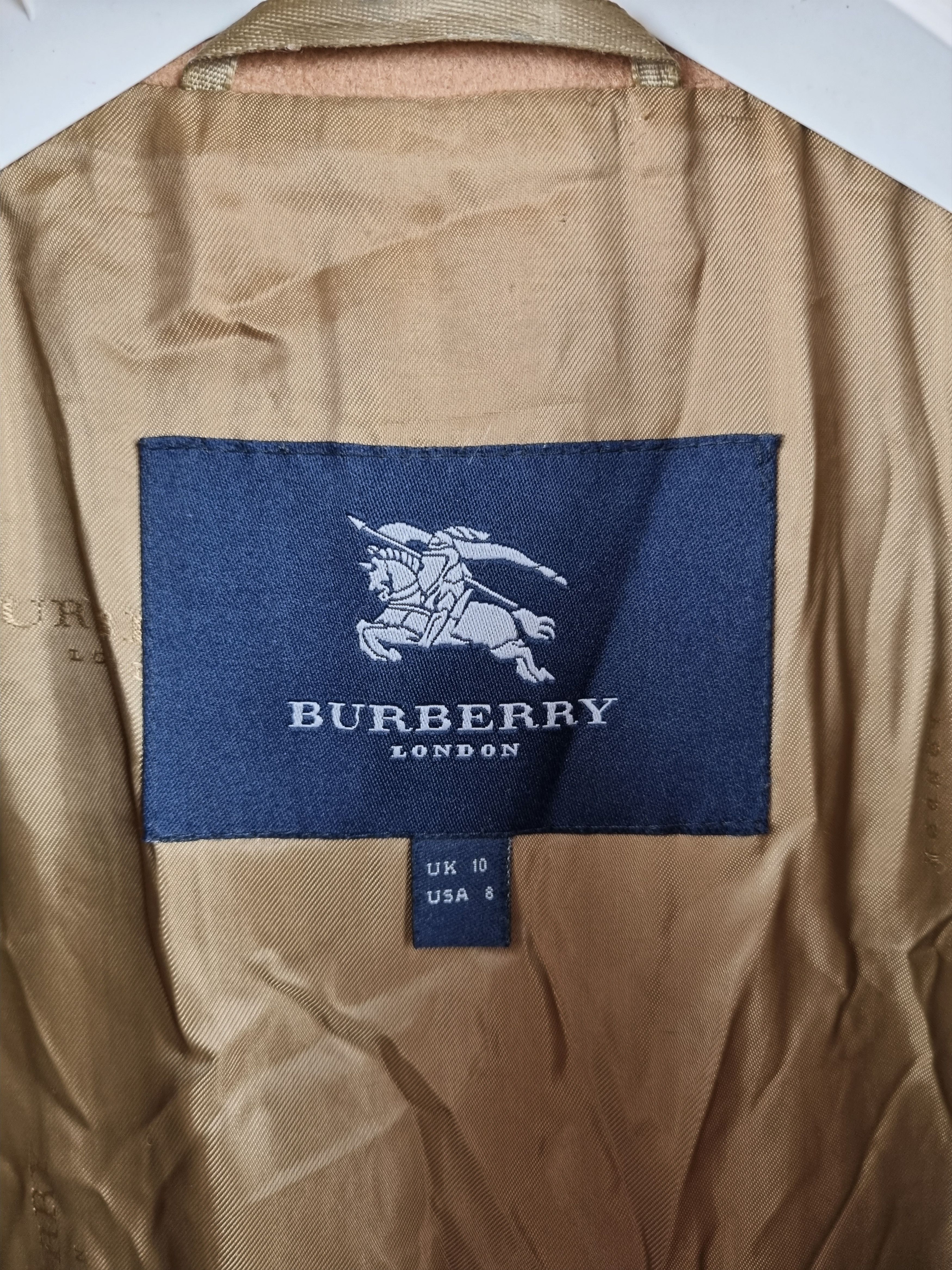 Burberry × Burberry Prorsum 90s BURBERRY Vintage Cashmere Caramel Coat Size M / US 6-8 / IT 42-44 - 9 Thumbnail