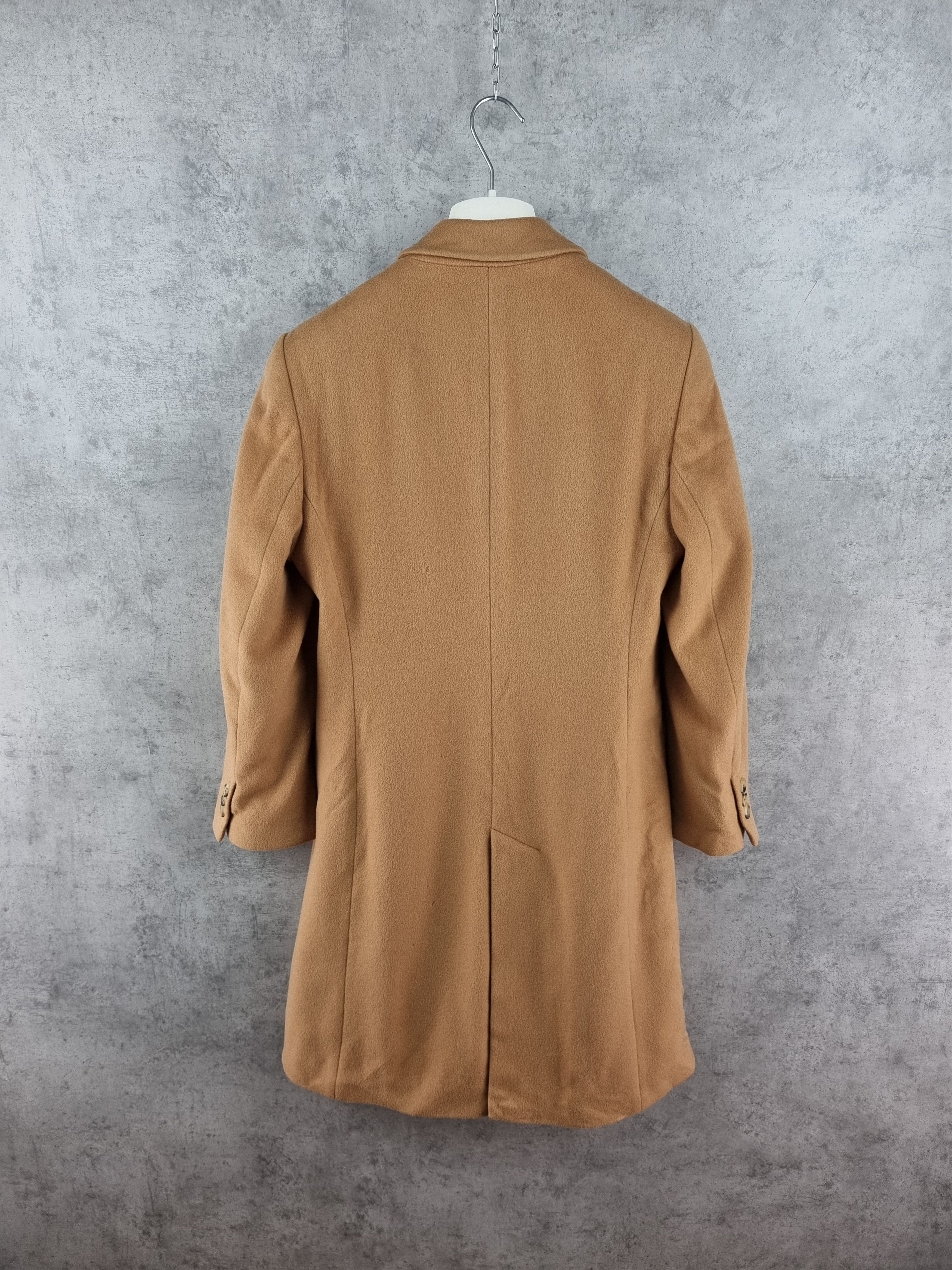 Burberry × Burberry Prorsum 90s BURBERRY Vintage Cashmere Caramel Coat Size M / US 6-8 / IT 42-44 - 24 Thumbnail