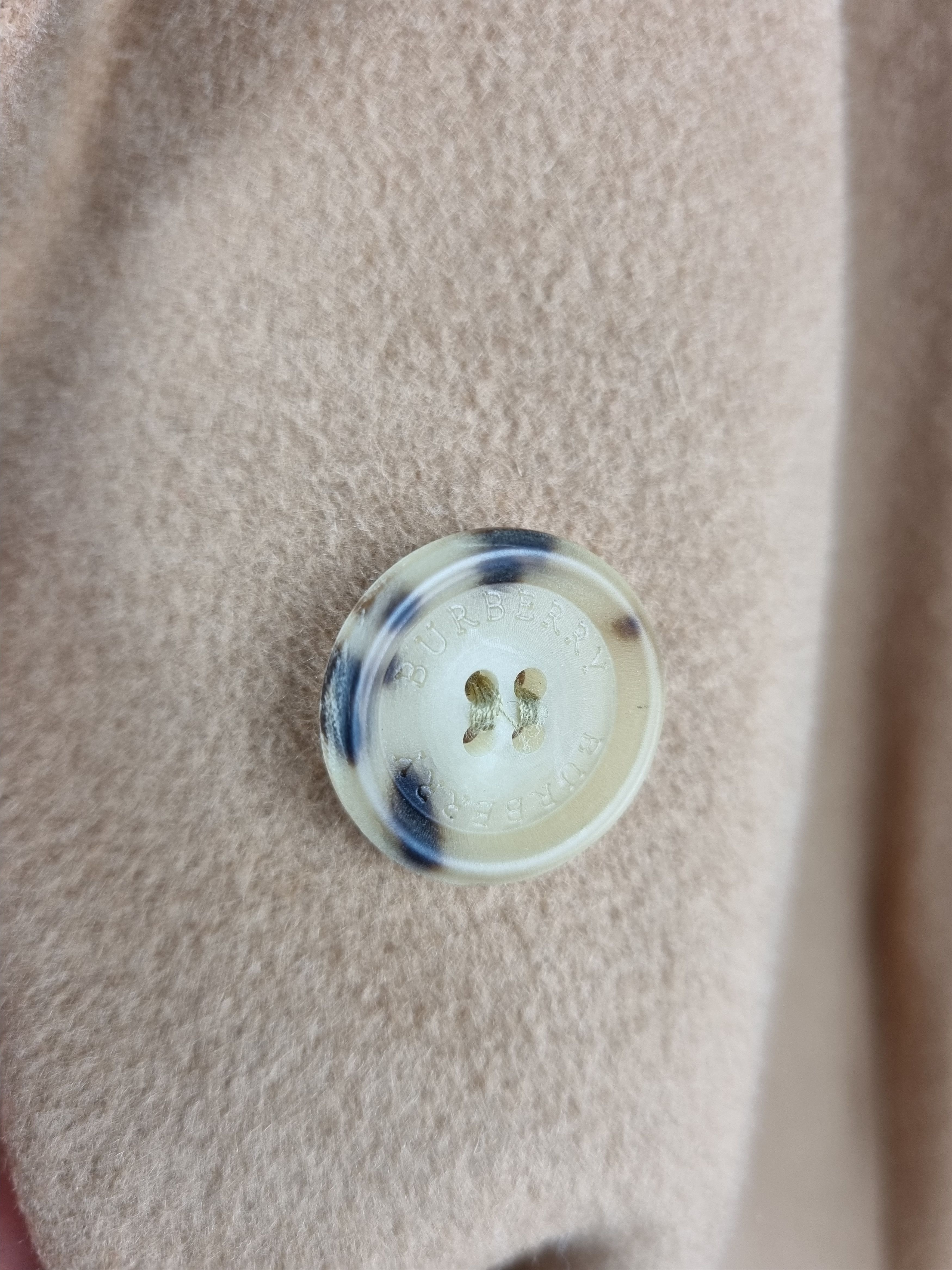 Burberry × Burberry Prorsum 90s BURBERRY Vintage Cashmere Caramel Coat Size M / US 6-8 / IT 42-44 - 12 Thumbnail