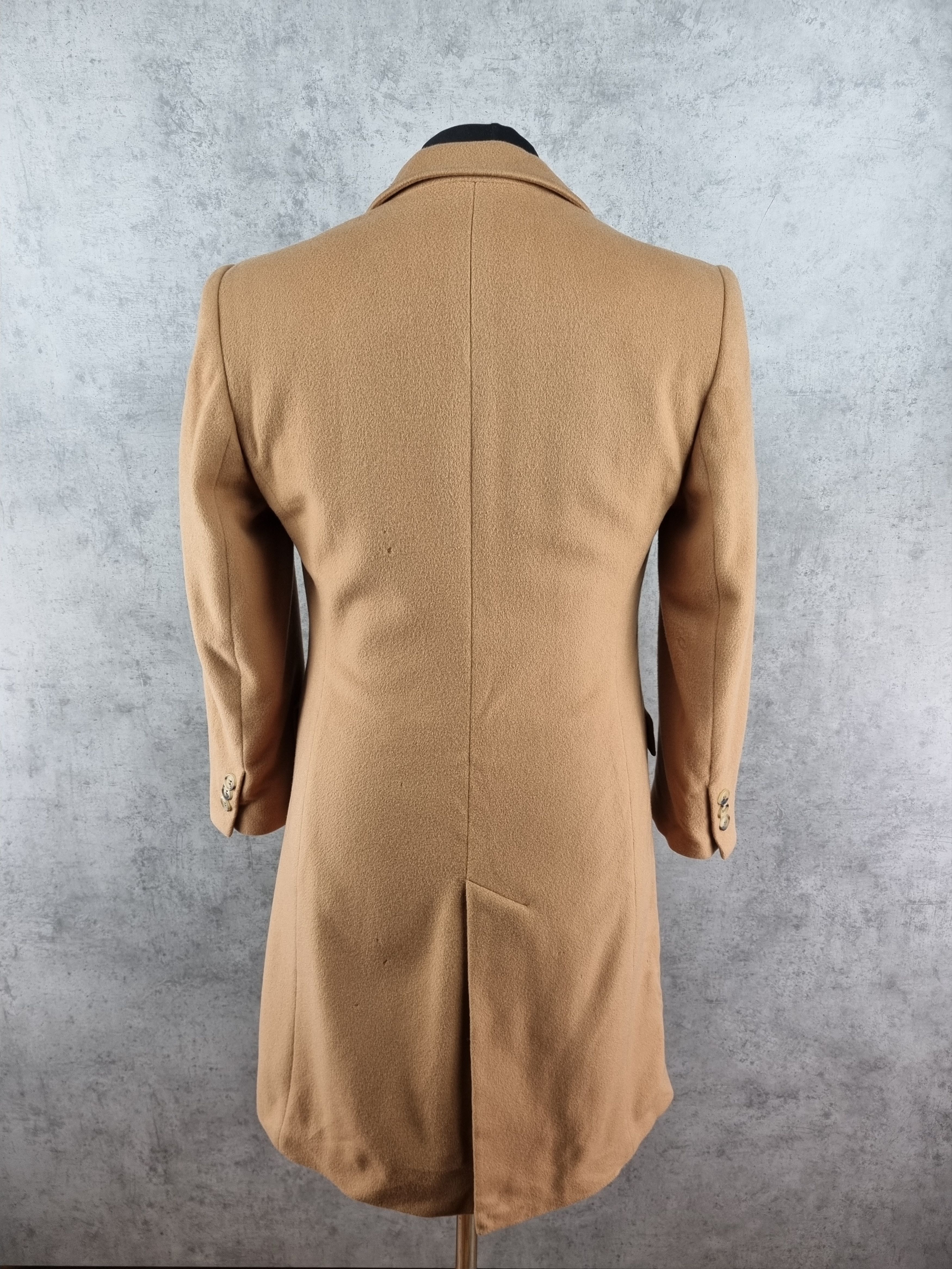 Burberry × Burberry Prorsum 90s BURBERRY Vintage Cashmere Caramel Coat Size M / US 6-8 / IT 42-44 - 6 Thumbnail