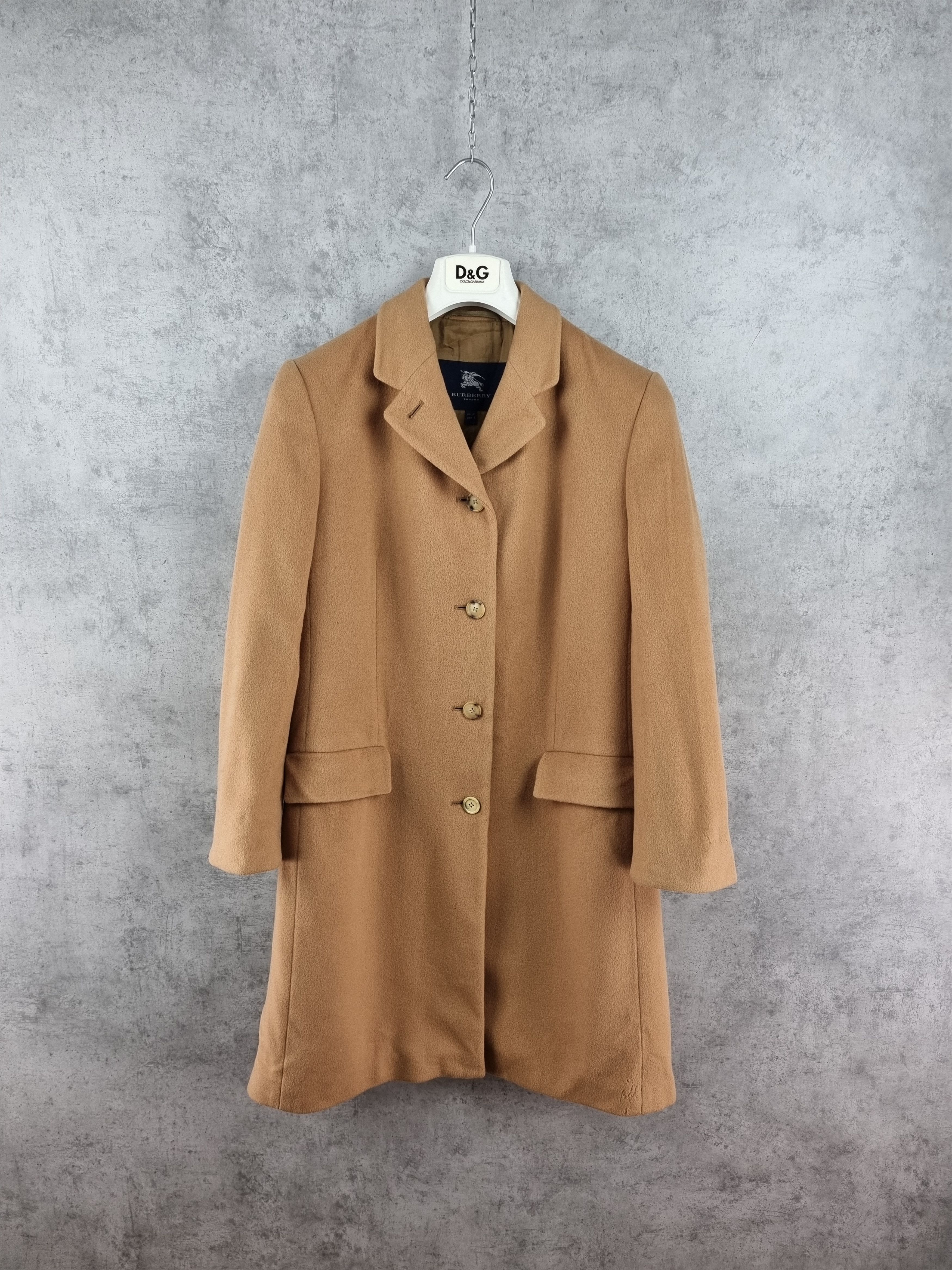 Burberry × Burberry Prorsum 90s BURBERRY Vintage Cashmere Caramel Coat Size M / US 6-8 / IT 42-44 - 3 Thumbnail