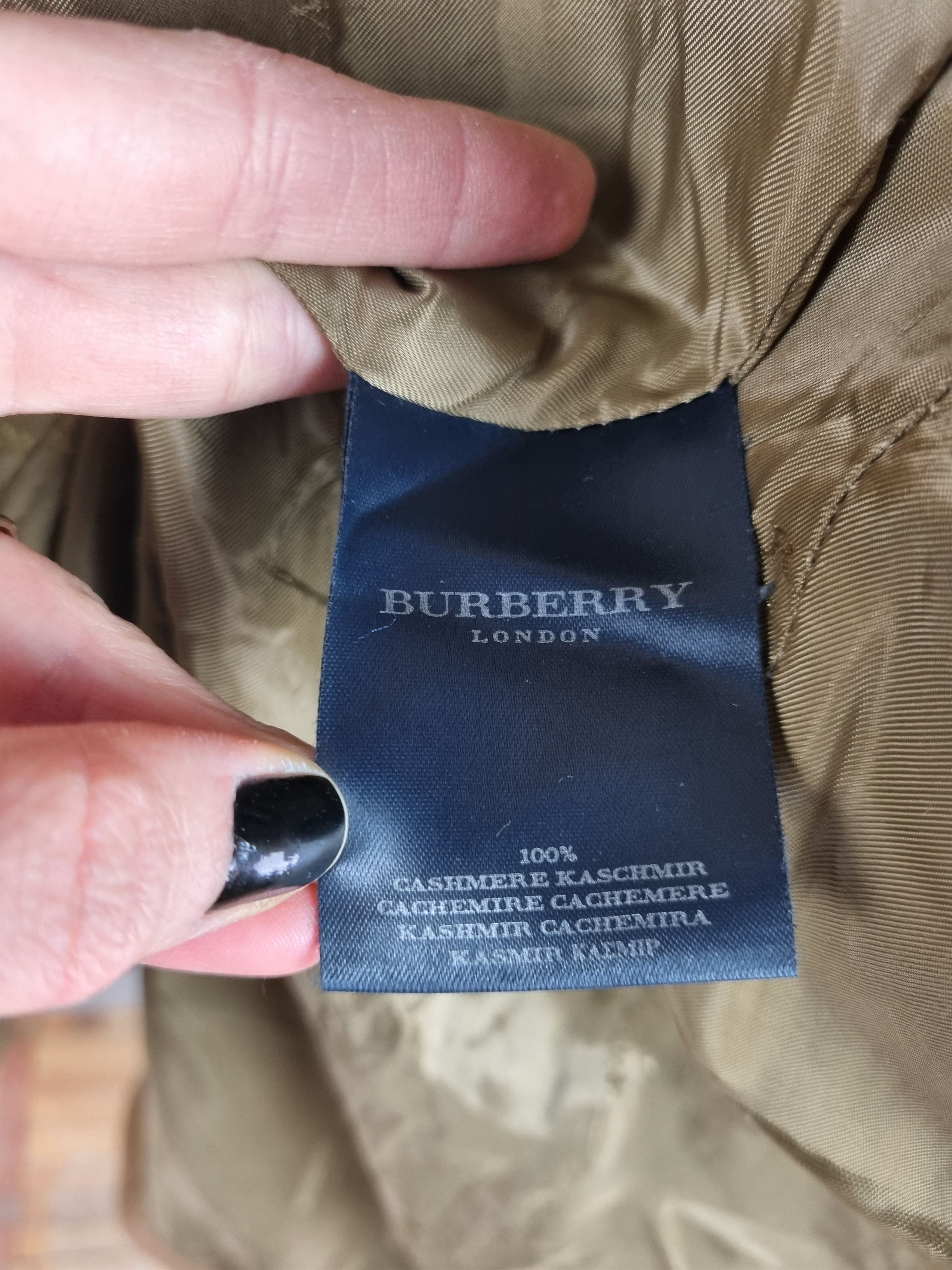 Burberry × Burberry Prorsum 90s BURBERRY Vintage Cashmere Caramel Coat Size M / US 6-8 / IT 42-44 - 10 Thumbnail