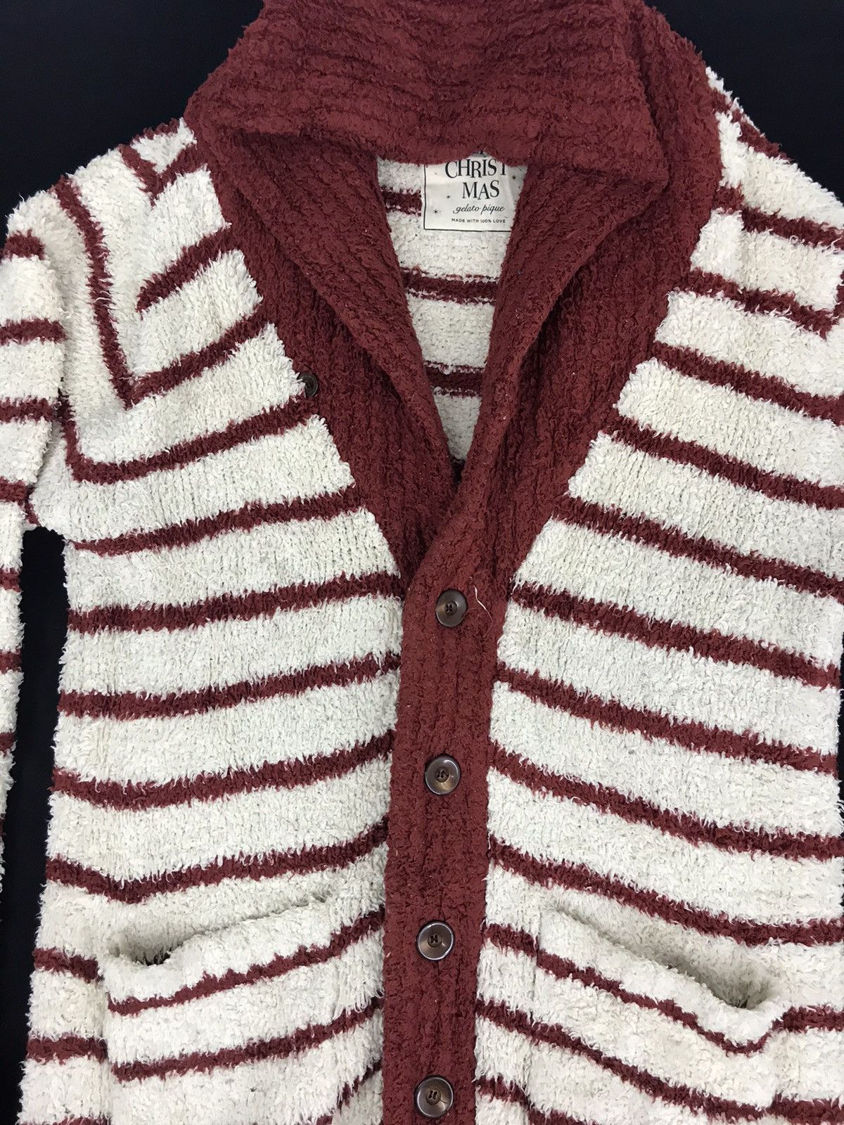 Japanese Brand Gelato Pique Homme Fleece Knitwear Sweatshirt Unisex Size L / US 10 / IT 46 - 3 Thumbnail