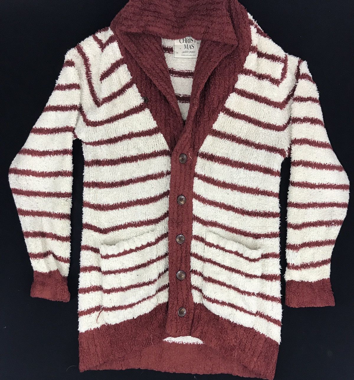 Japanese Brand Gelato Pique Homme Fleece Knitwear Sweatshirt Unisex Size L / US 10 / IT 46 - 1 Thumbnail