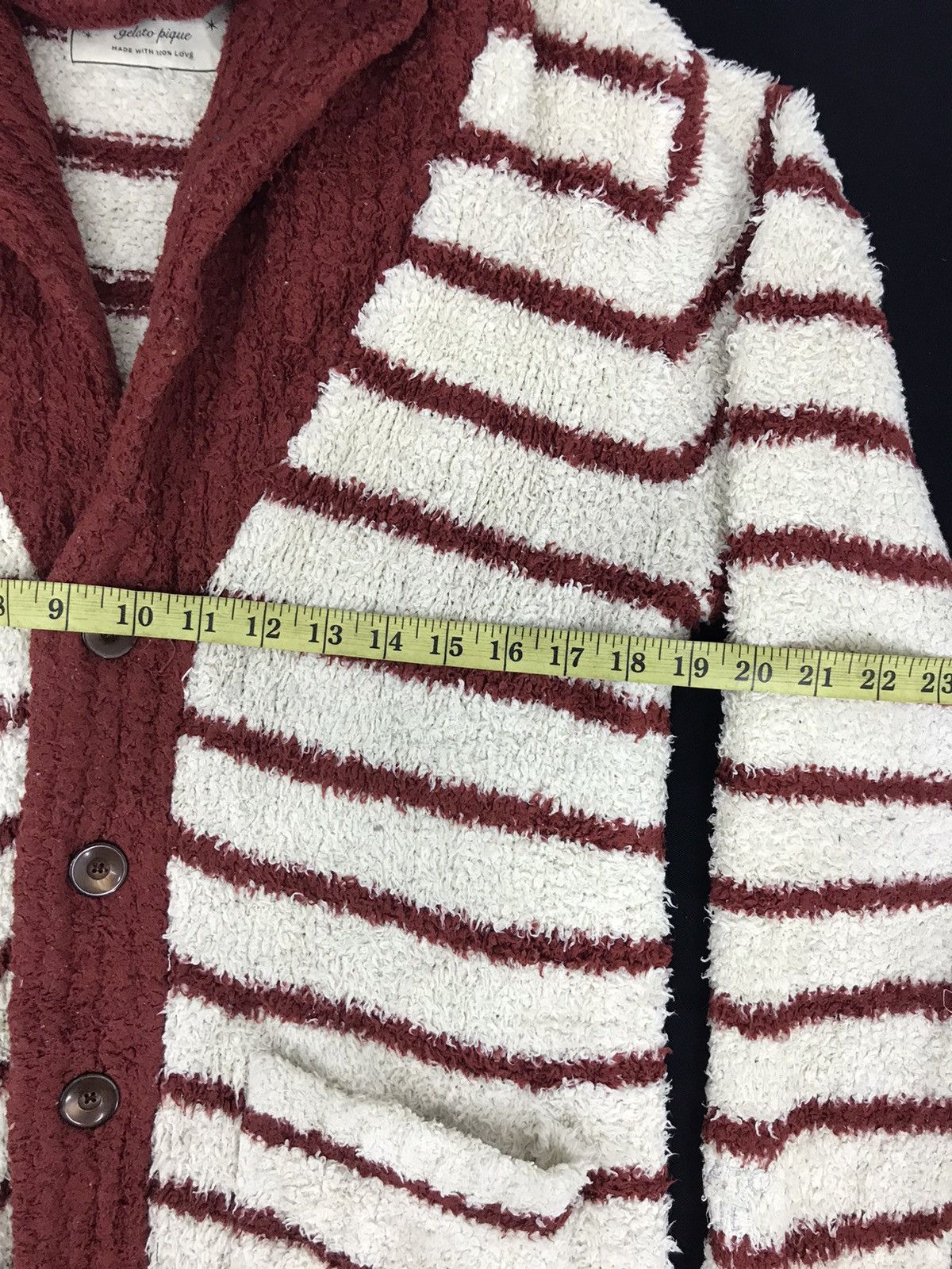 Japanese Brand Gelato Pique Homme Fleece Knitwear Sweatshirt Unisex Size L / US 10 / IT 46 - 5 Thumbnail