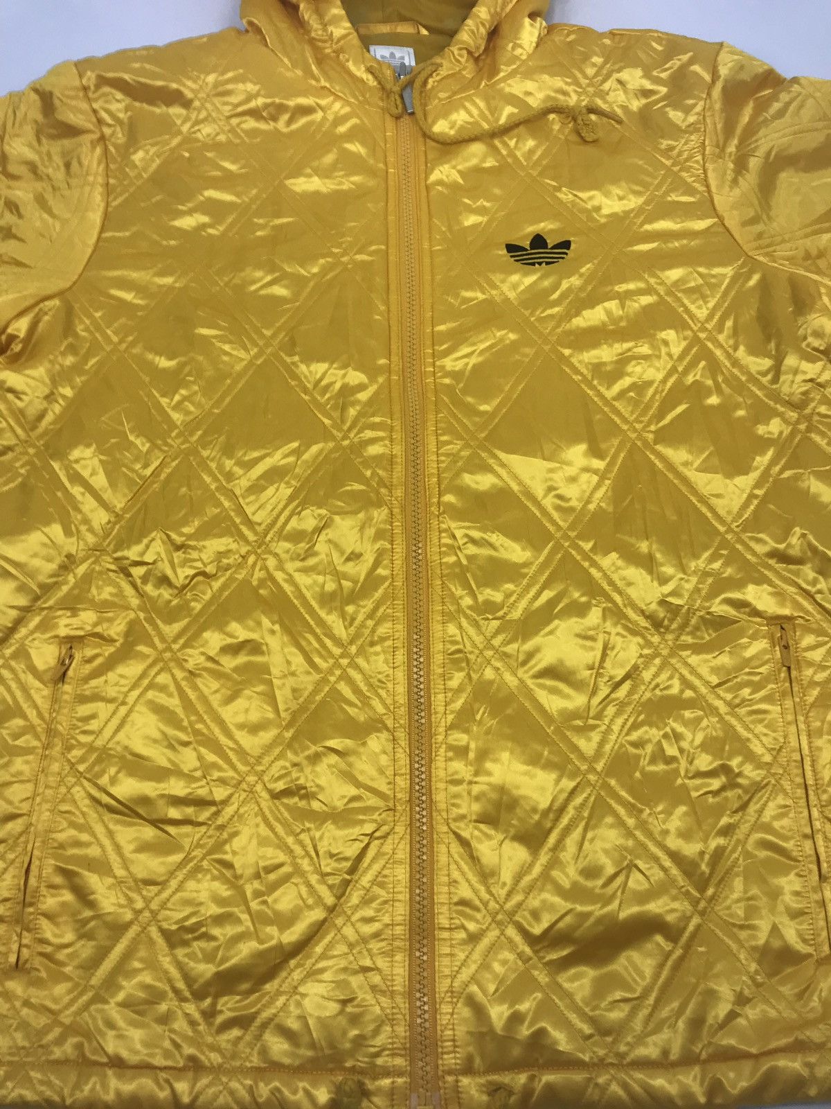 Adidas Athletic Vintage Adidas Trefoil Quilted Jacket Windbreaker Hoodie Grailed