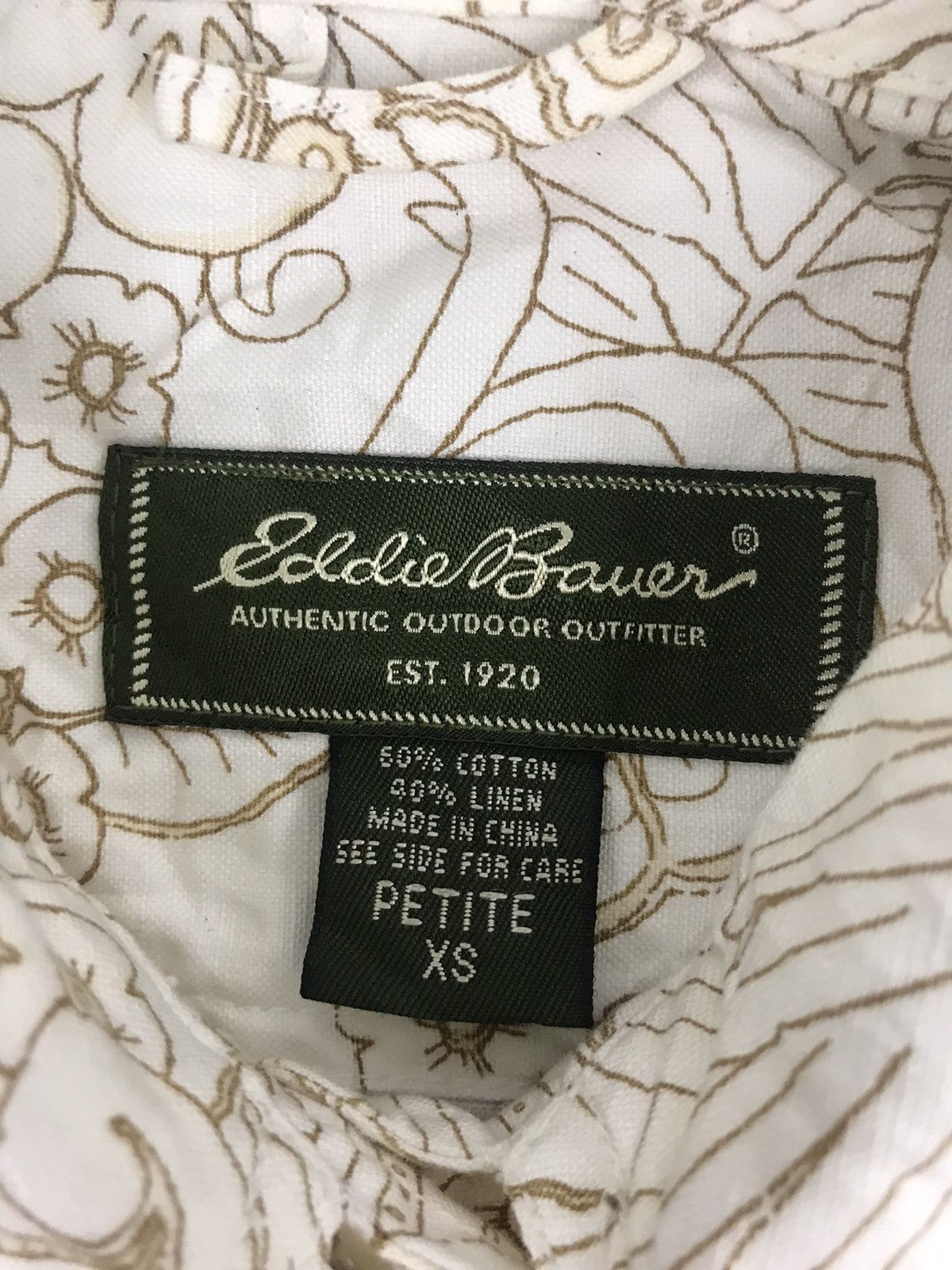 Eddie Bauer Vintage Eddie Bauer Double Pockets Classic Floral Size XS / US 0-2 / IT 36-38 - 4 Thumbnail