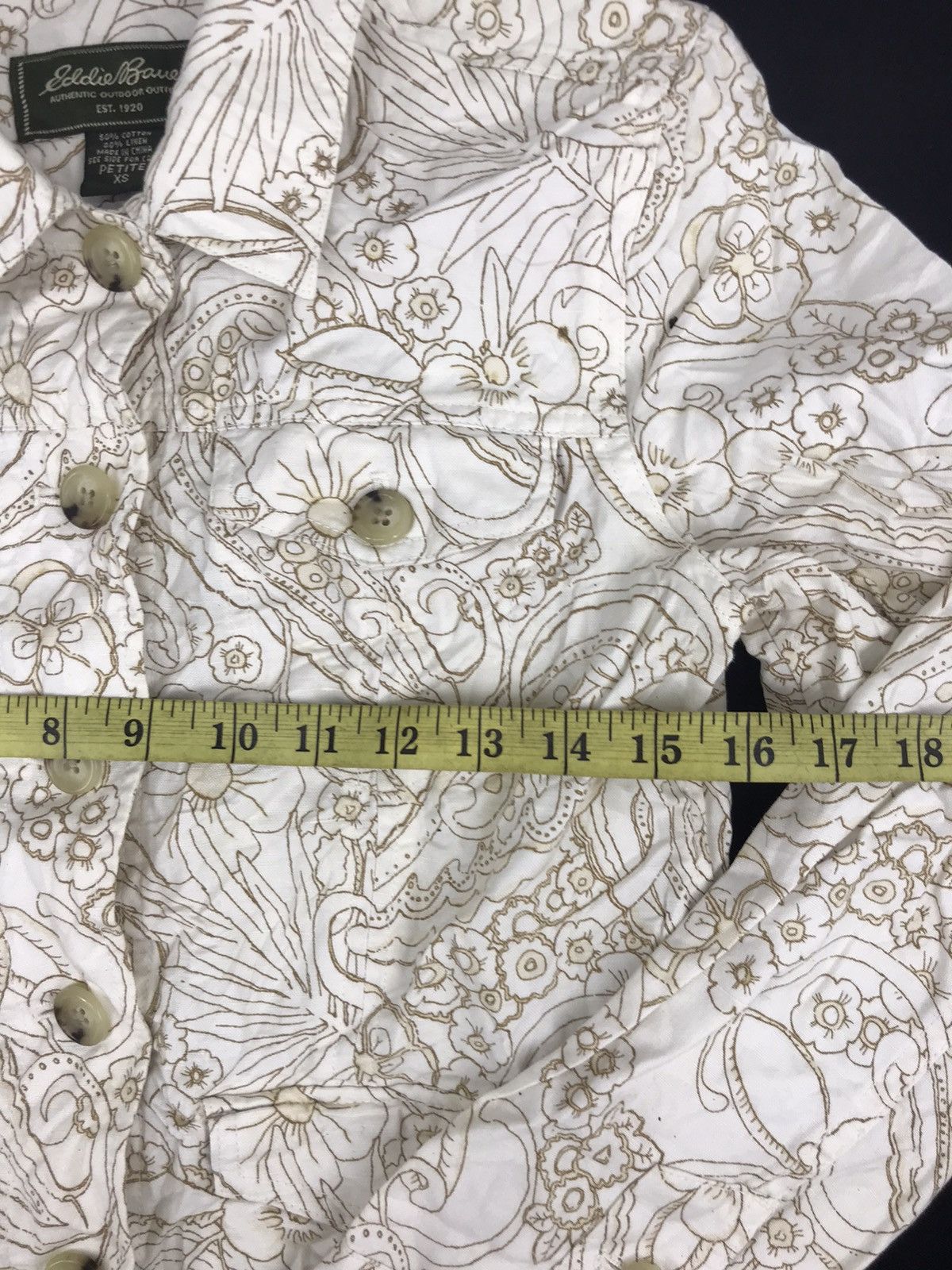 Eddie Bauer Vintage Eddie Bauer Double Pockets Classic Floral Size XS / US 0-2 / IT 36-38 - 5 Thumbnail
