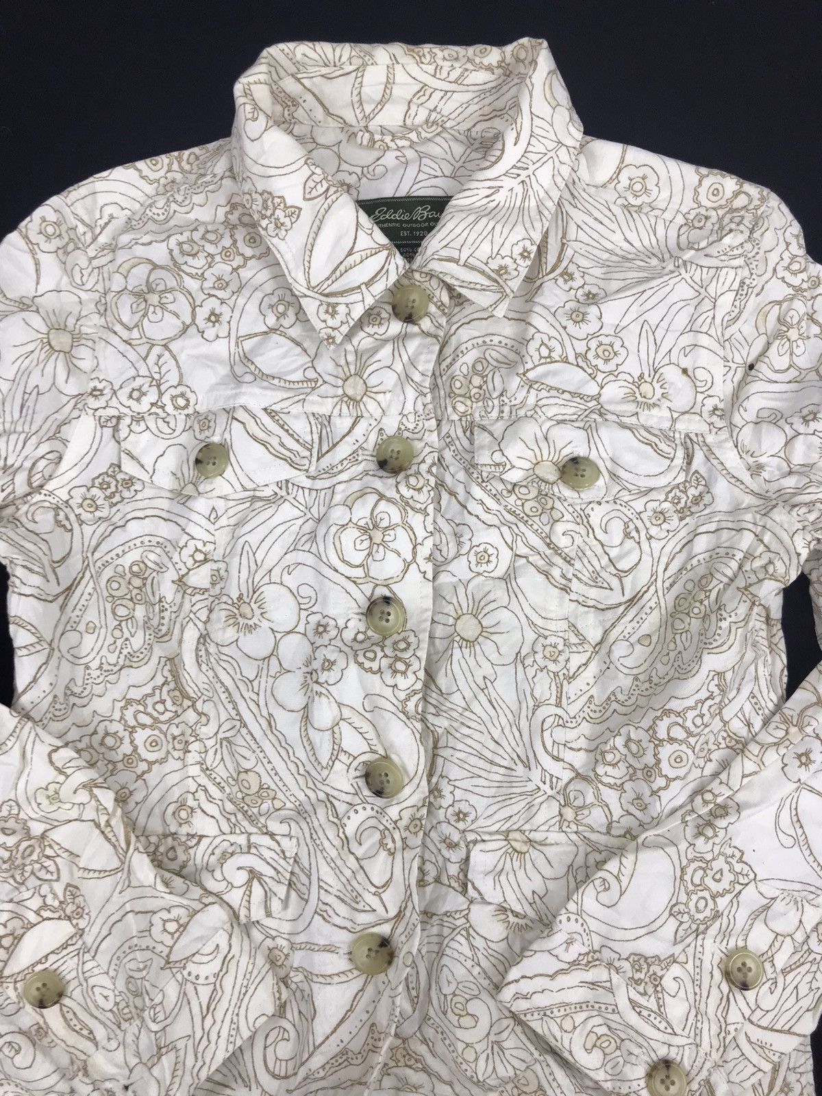 Eddie Bauer Vintage Eddie Bauer Double Pockets Classic Floral Size XS / US 0-2 / IT 36-38 - 3 Thumbnail
