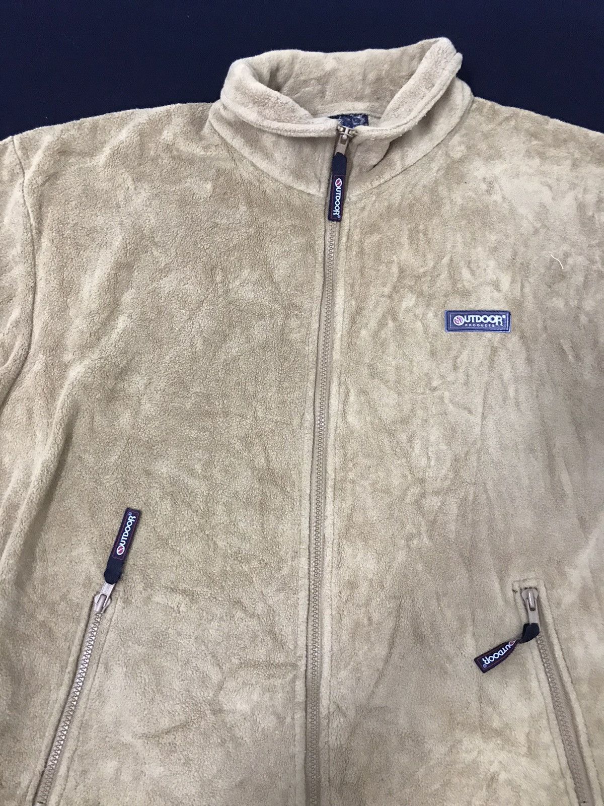 Vintage Vintage Outdoor Fleece Jacket Winter Wear Wool Cool Weather Size US L / EU 52-54 / 3 - 3 Thumbnail