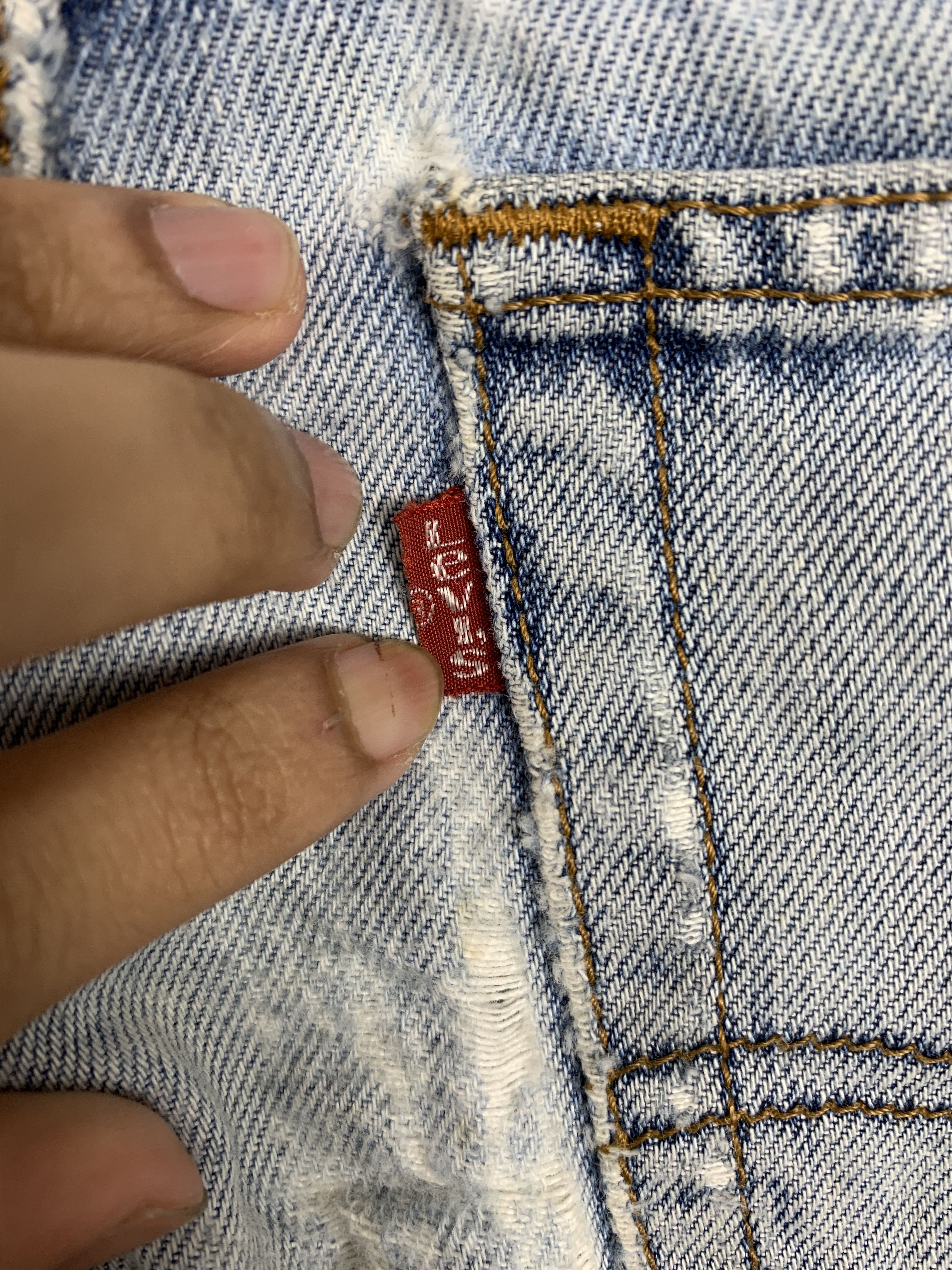 Levi's Vintage LEVI'S 517 Distressed Flared Bootcut Jeans P0143 Size US 26 / EU 42 - 9 Thumbnail
