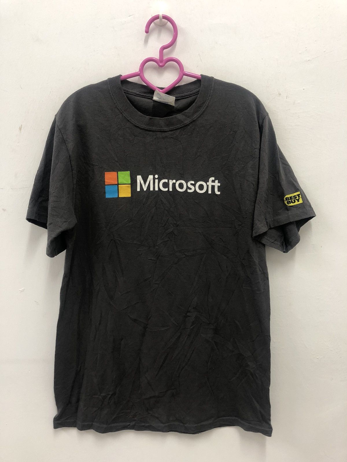Microsoft Rare Vintage MICROSOFT WINDOWS Best Buy Technology Tee Size US S / EU 44-46 / 1 - 1 Thumbnail
