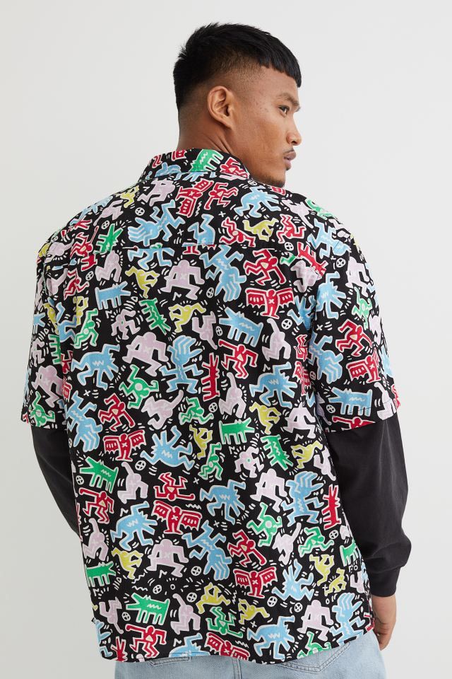 H&M × Keith Haring KEITH HARING X H&M Full All Over Print Single Pocket Size US M / EU 48-50 / 2 - 5 Thumbnail