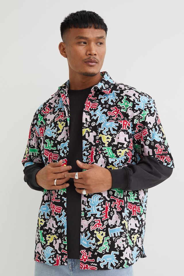 H&M × Keith Haring KEITH HARING X H&M Full All Over Print Single Pocket Size US M / EU 48-50 / 2 - 4 Thumbnail